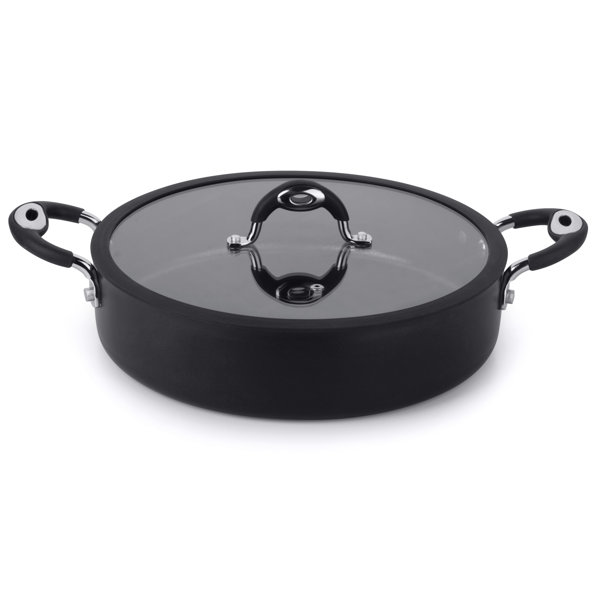 Sartén con Tapa Multiflon Dom 30 cm