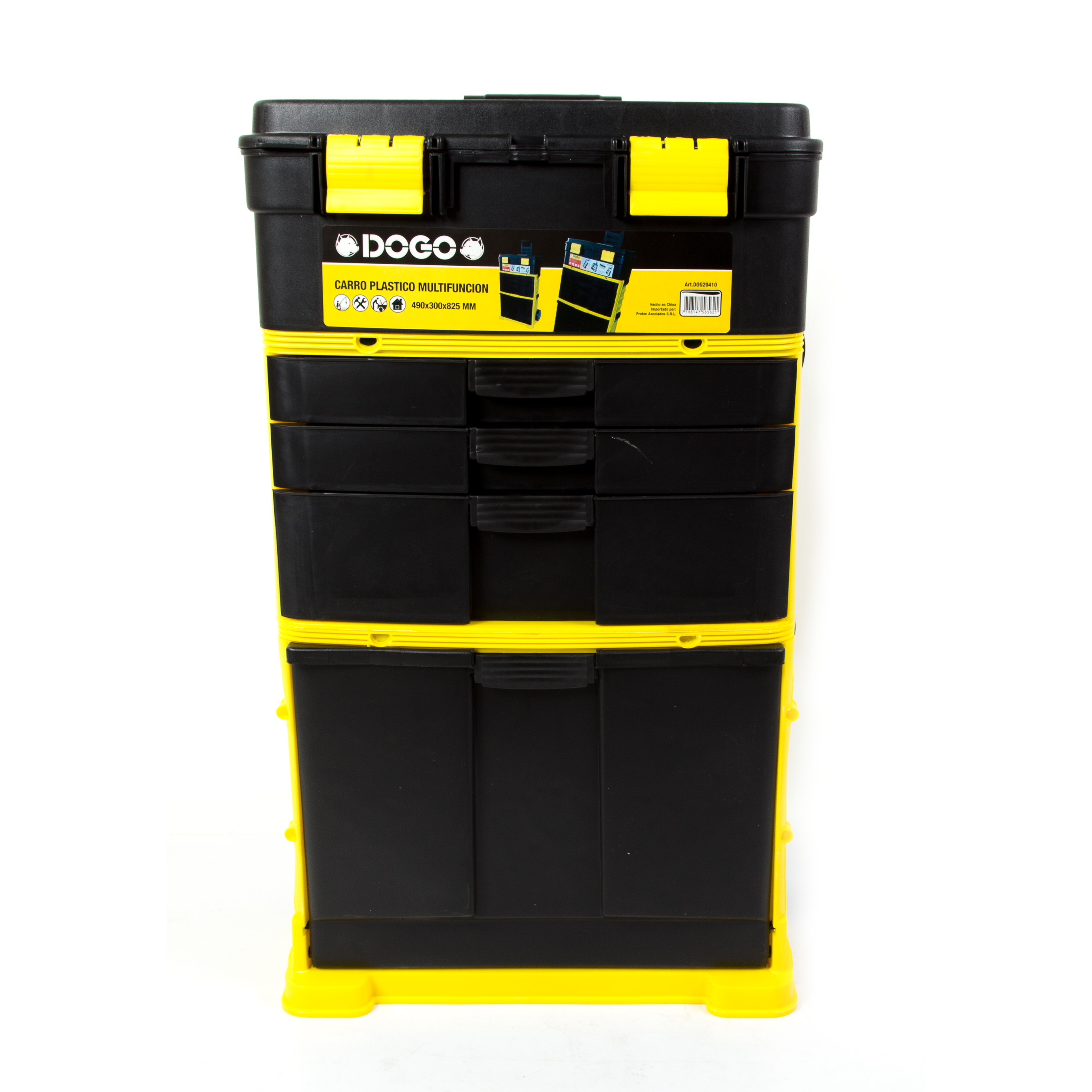 Carro Plástico Dogo Multifunción 490x300x825 cm
