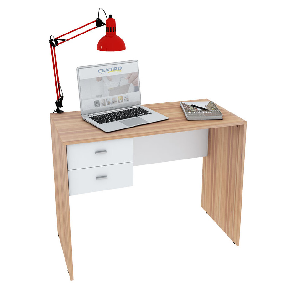 Escritorio Centro Estant Evo 2 Cajones Paraíso