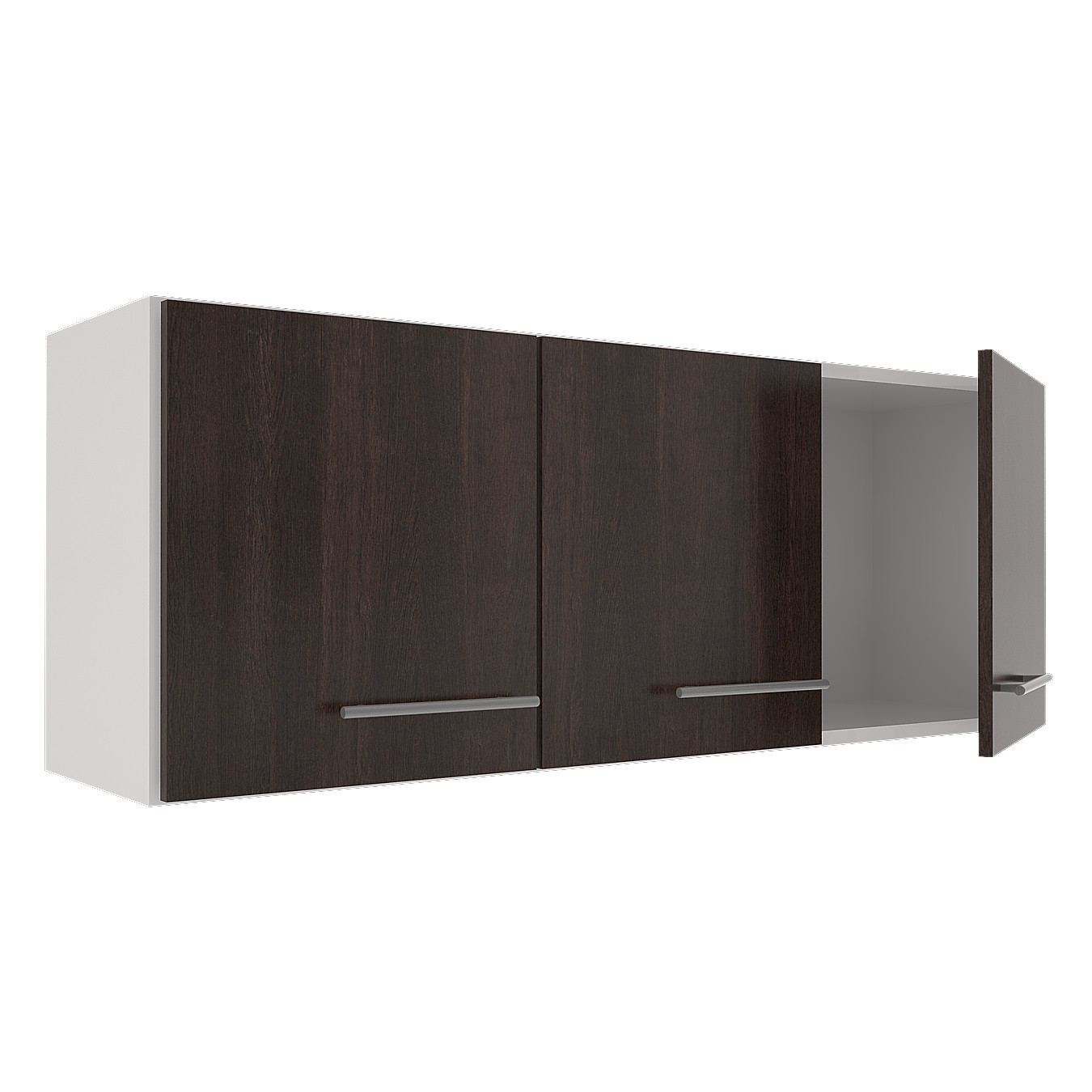 Alacena Orlandi Blanca y Wengue 1,20 Mts