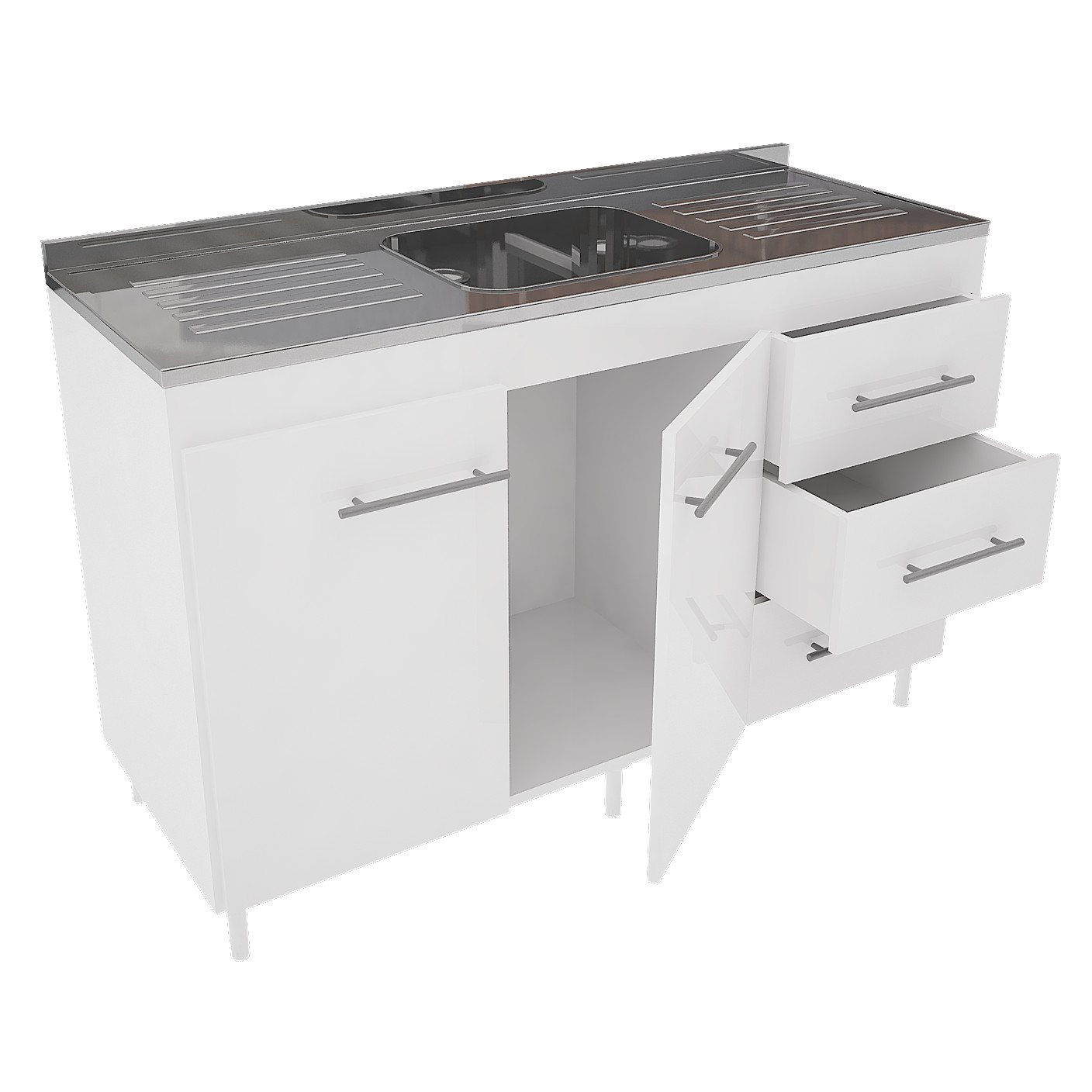 Bajo Mesada Orlandi Blanco 1,20 Mts