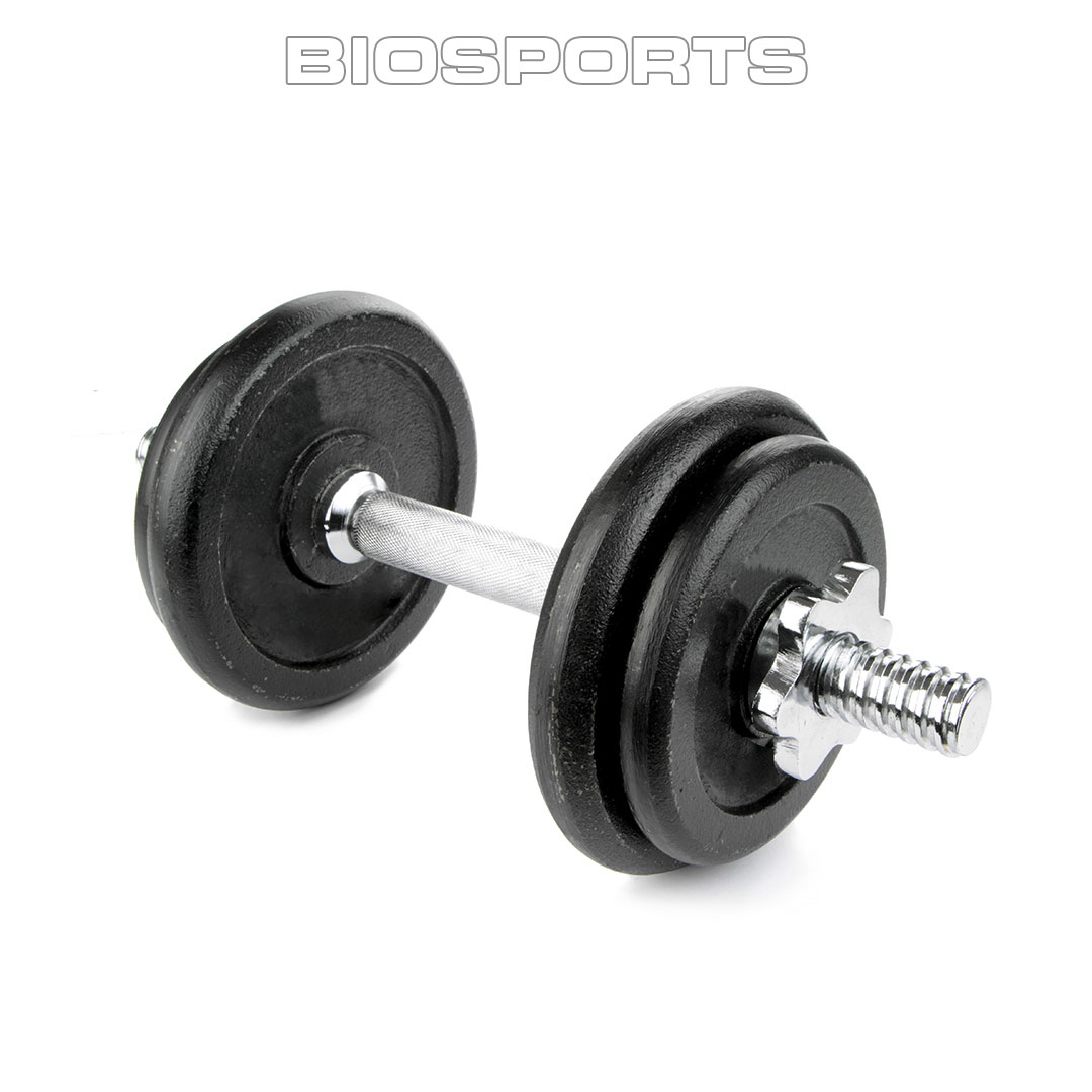 Set de Barras y Pesas Biosports 10 Kg
