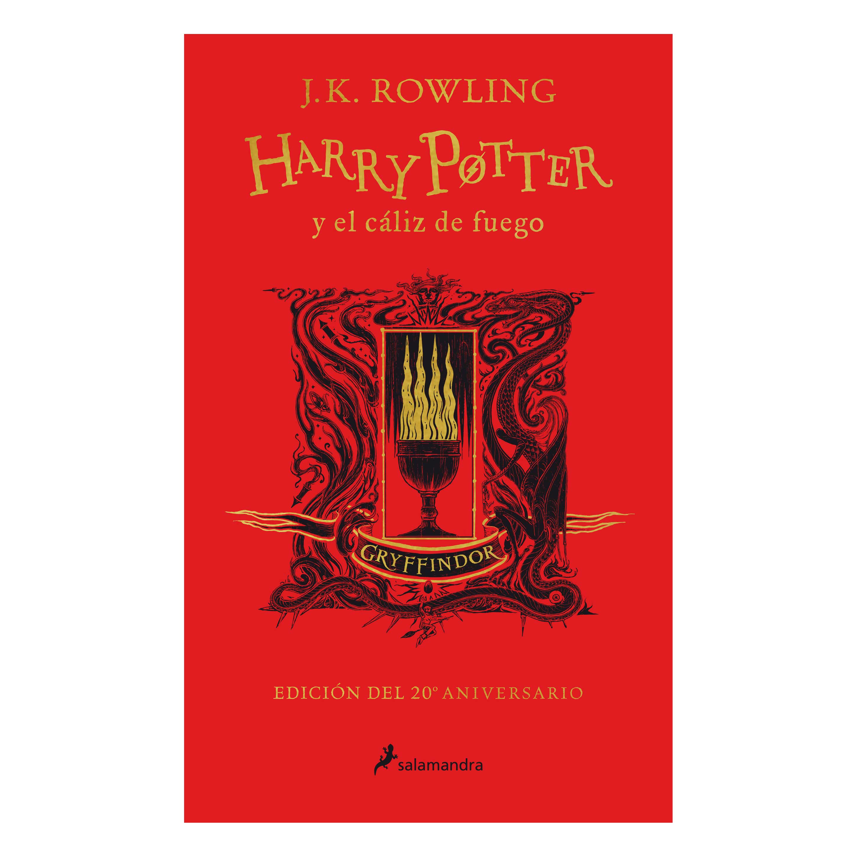 Libro Harry Potter 4 - Cáliz De Fuego (TD)(20ANIV.GRY)(CS) Autor J. K. Rowling