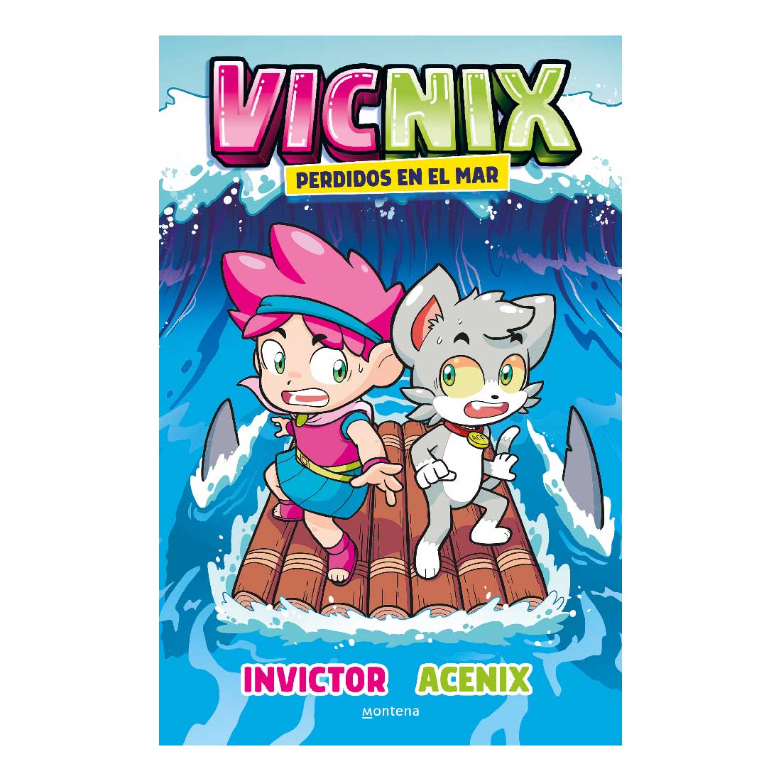 Libro Vicnix Perdidos En El Mar Autor Acenix/Invictor