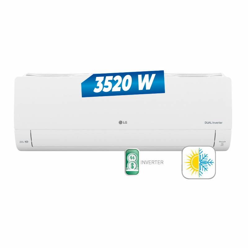 Aire Acondicionado Split LG FC Inverter 3520W S4-W12JA31A