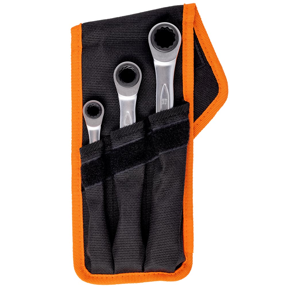 Set De 3 Llaves De Ajuste con Crique Bahco