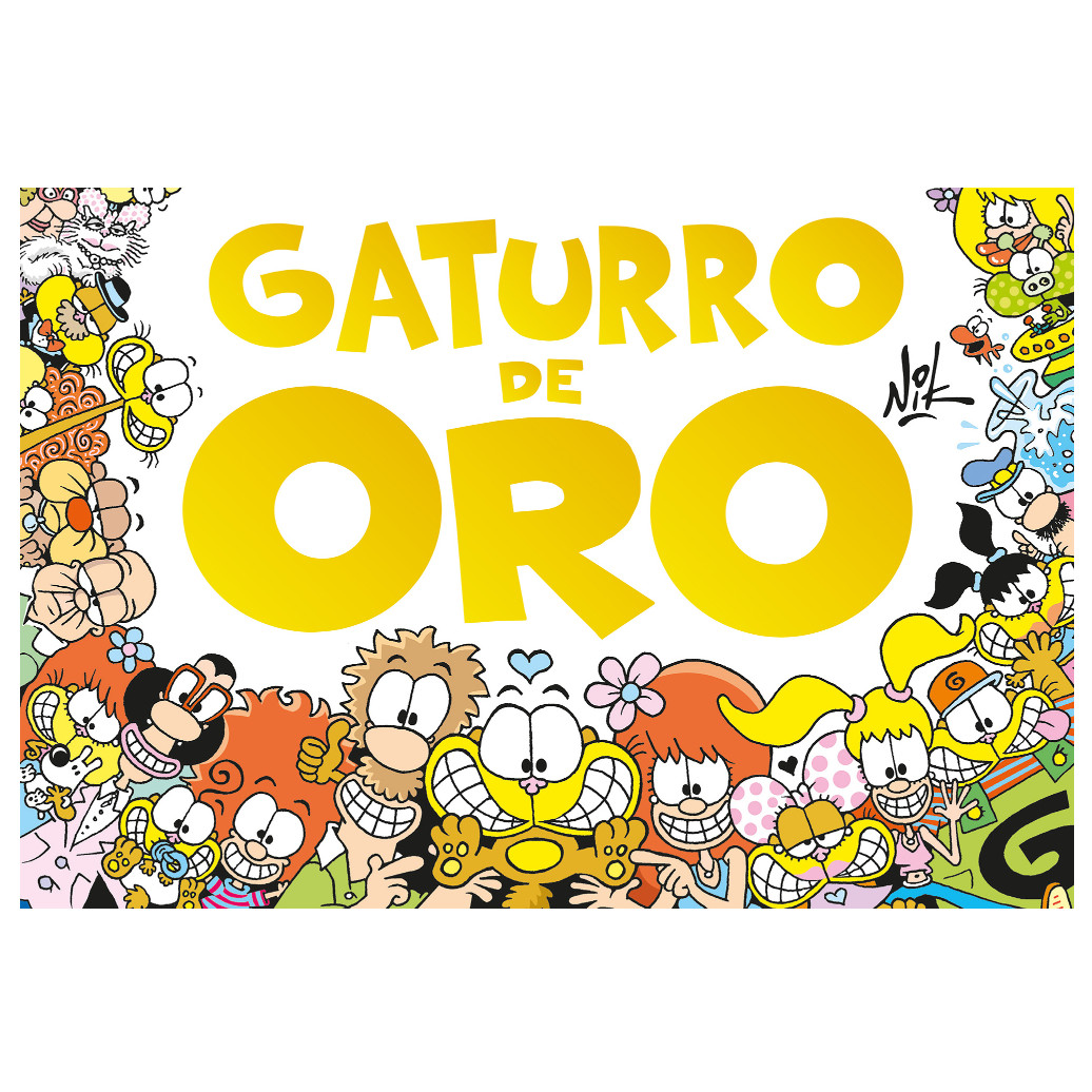 Libro Gaturro De Oro Autor Nik
