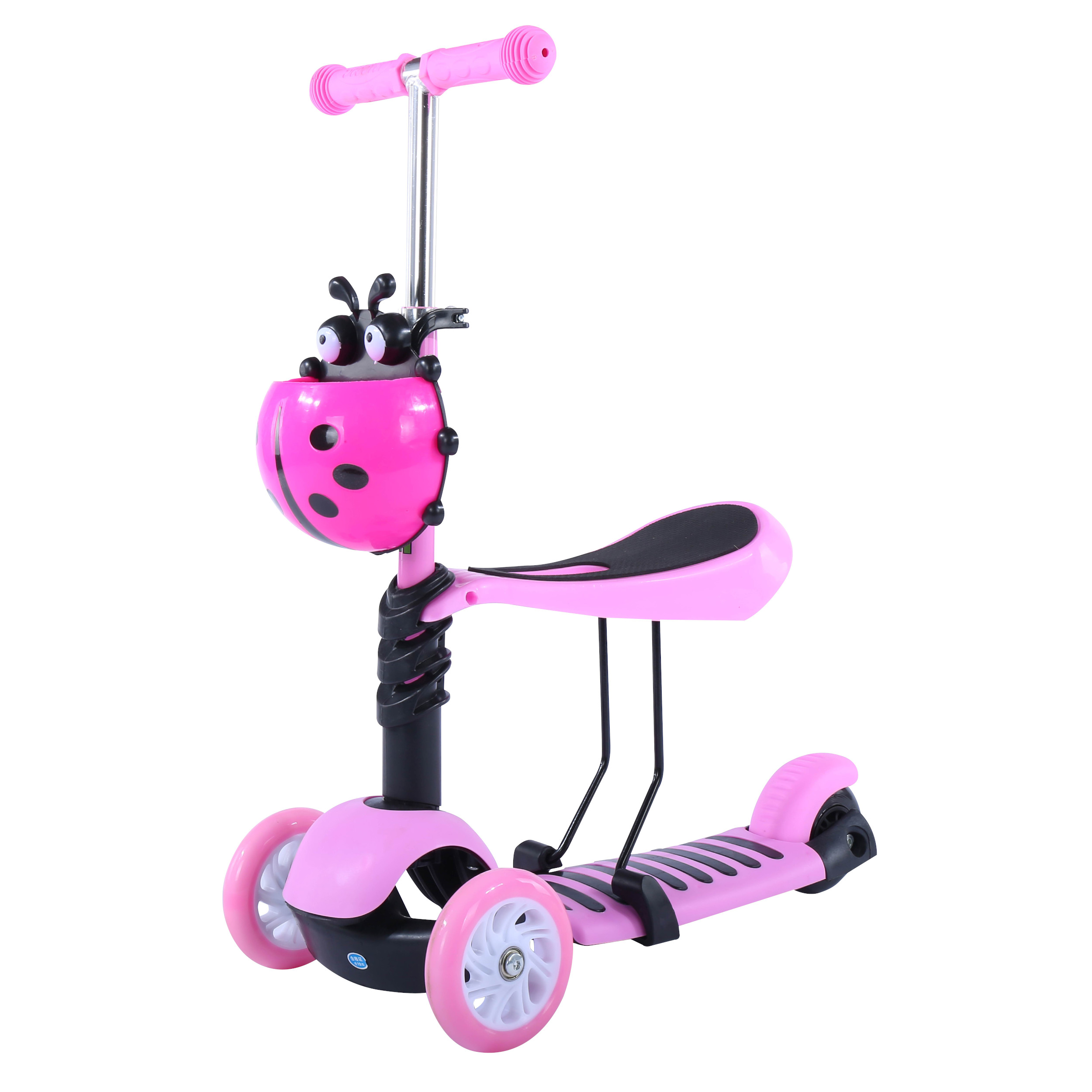 Triciclo Scooter 2 en 1 Rosa