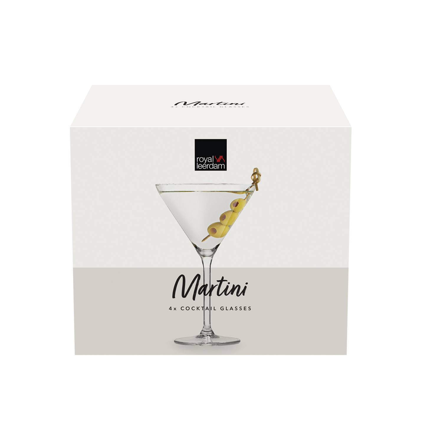 Set de Copas Para Martini x4 Unid. 250 Ml