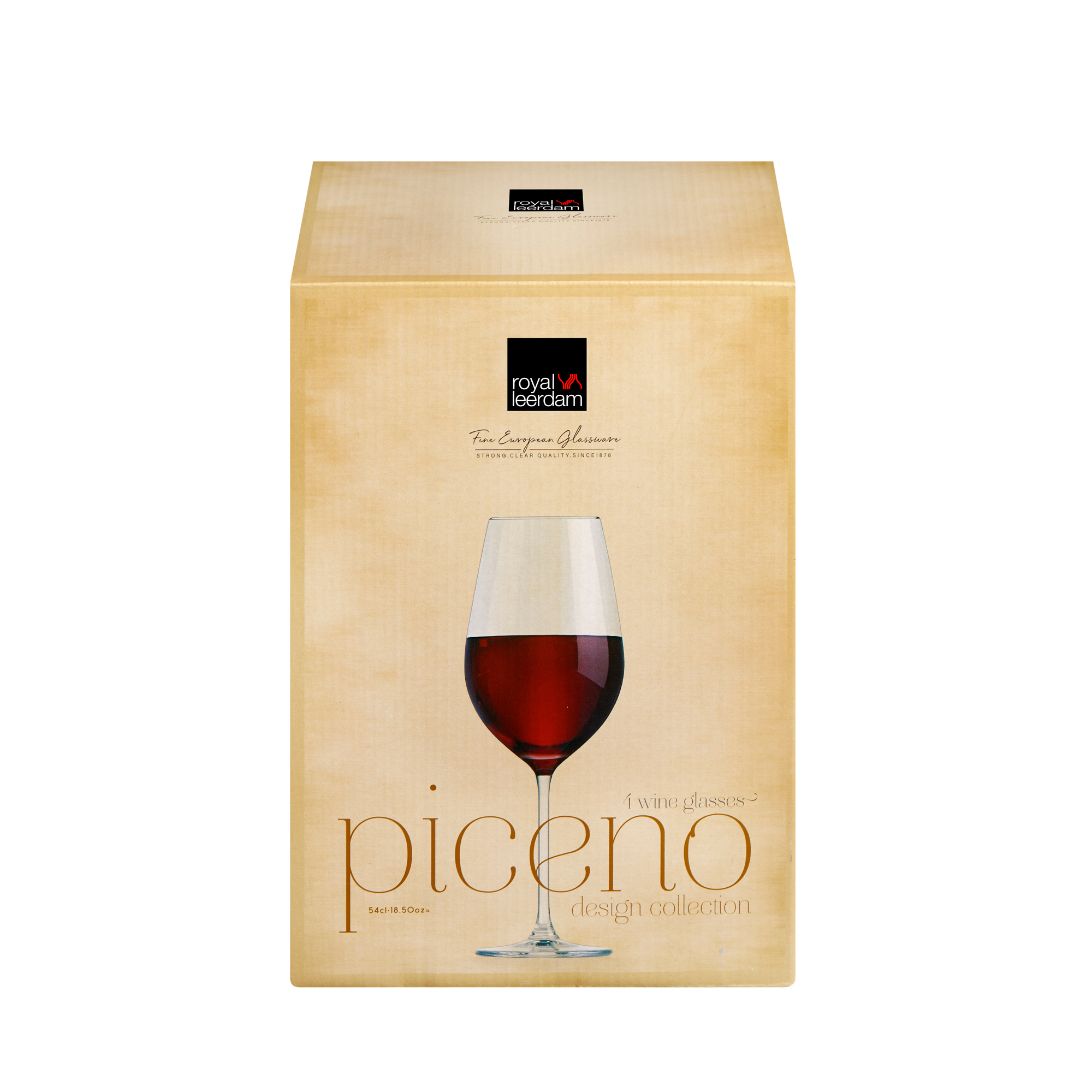 Set de Copas Para Vino x4 Unid. Piceno 540 Ml