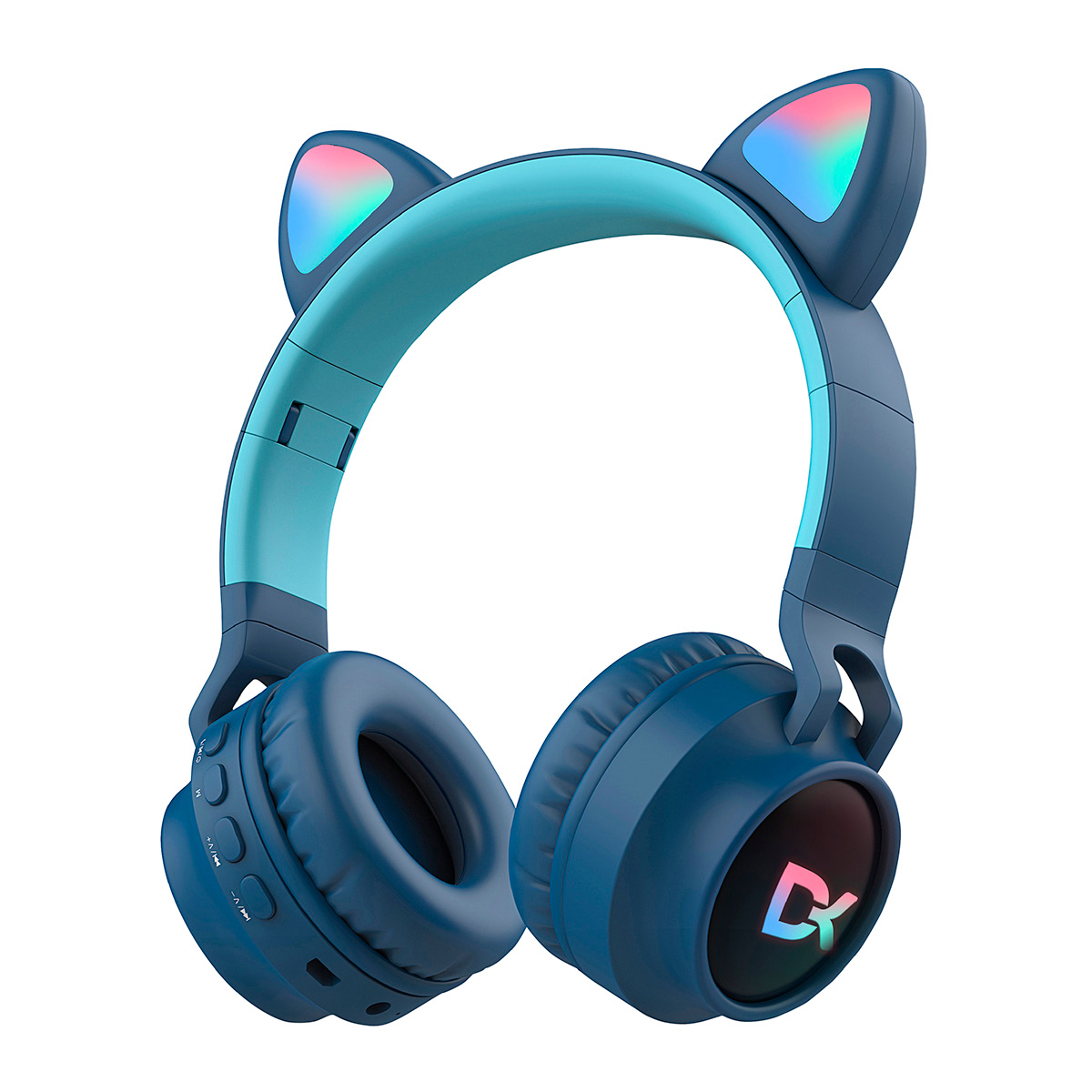Auriculares BT Dekkin Gatito Verde