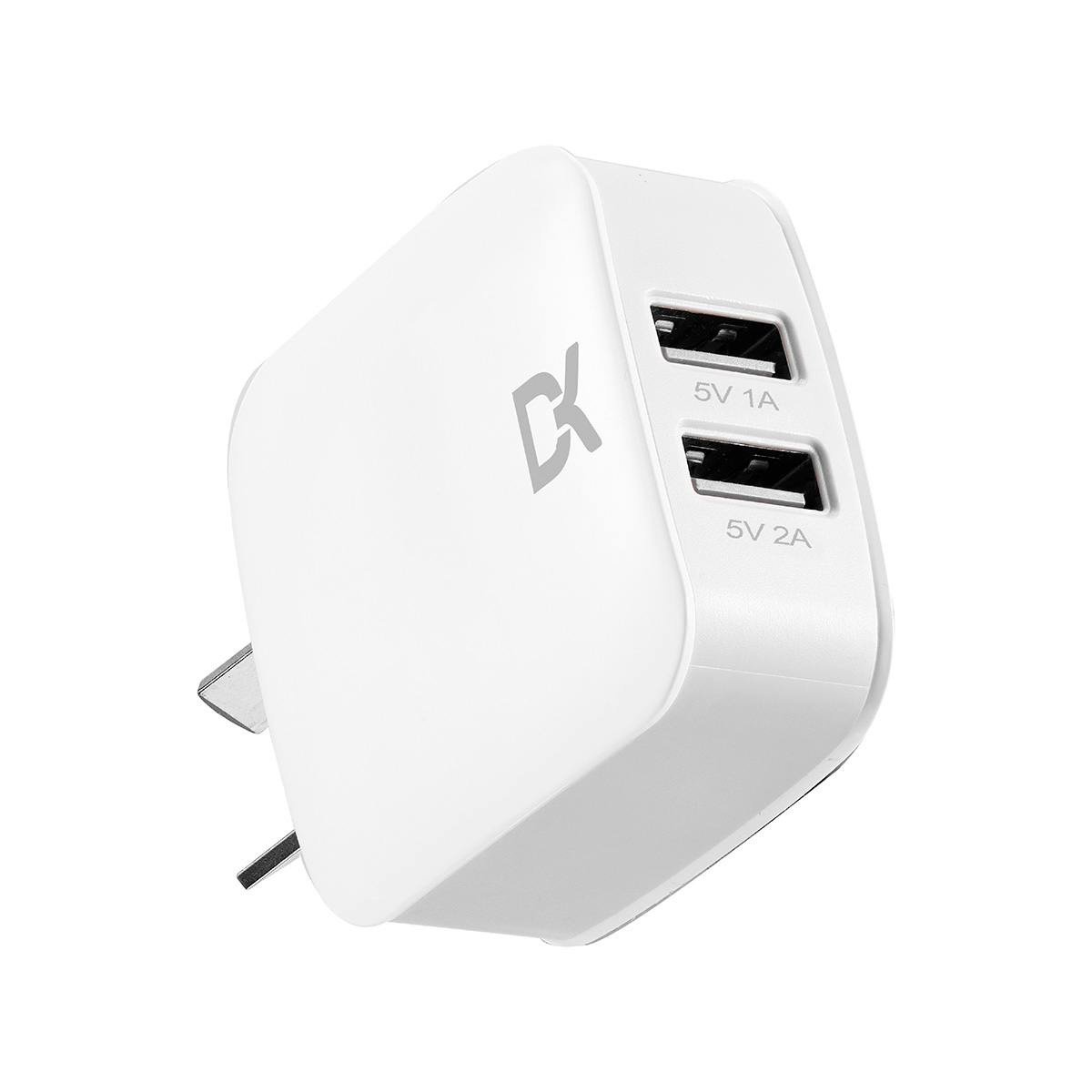 Cargador de Pared Dekkin USB Blanco