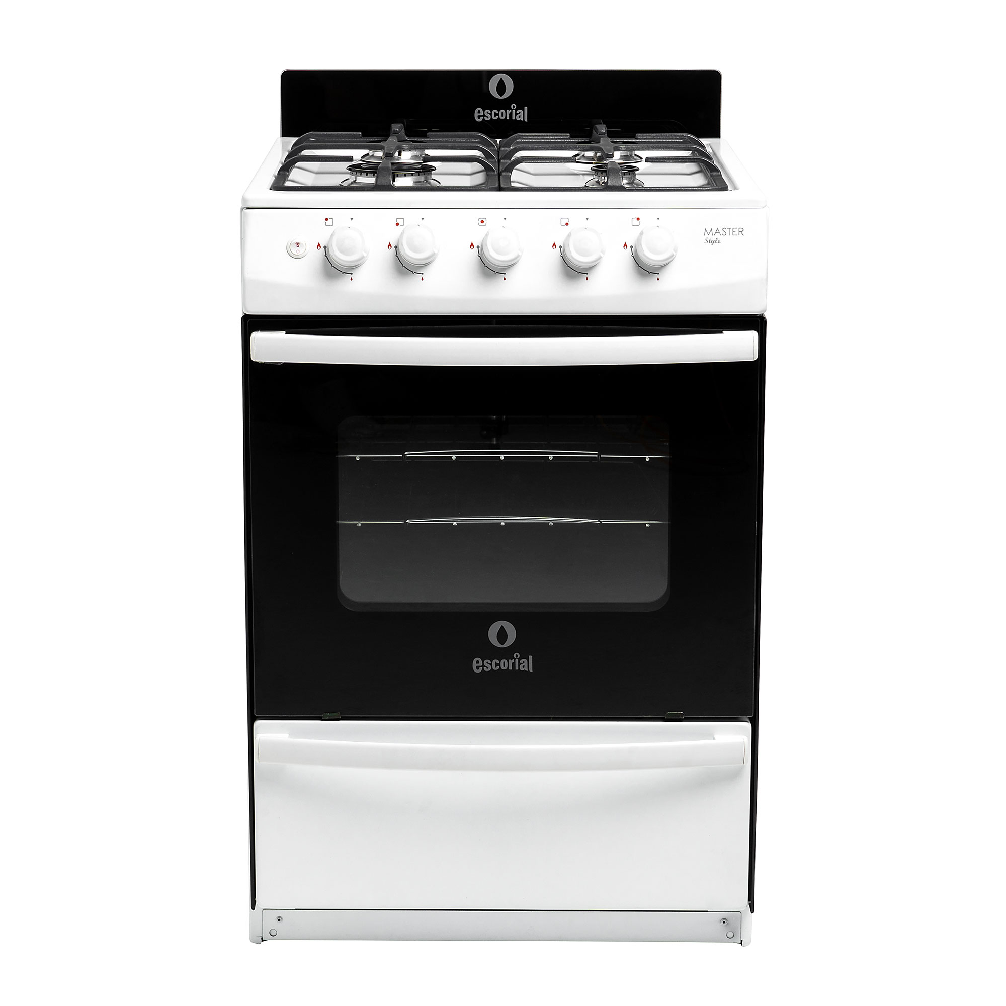 Cocina Escorial Multigas 56 Cm MASST56B Blanco