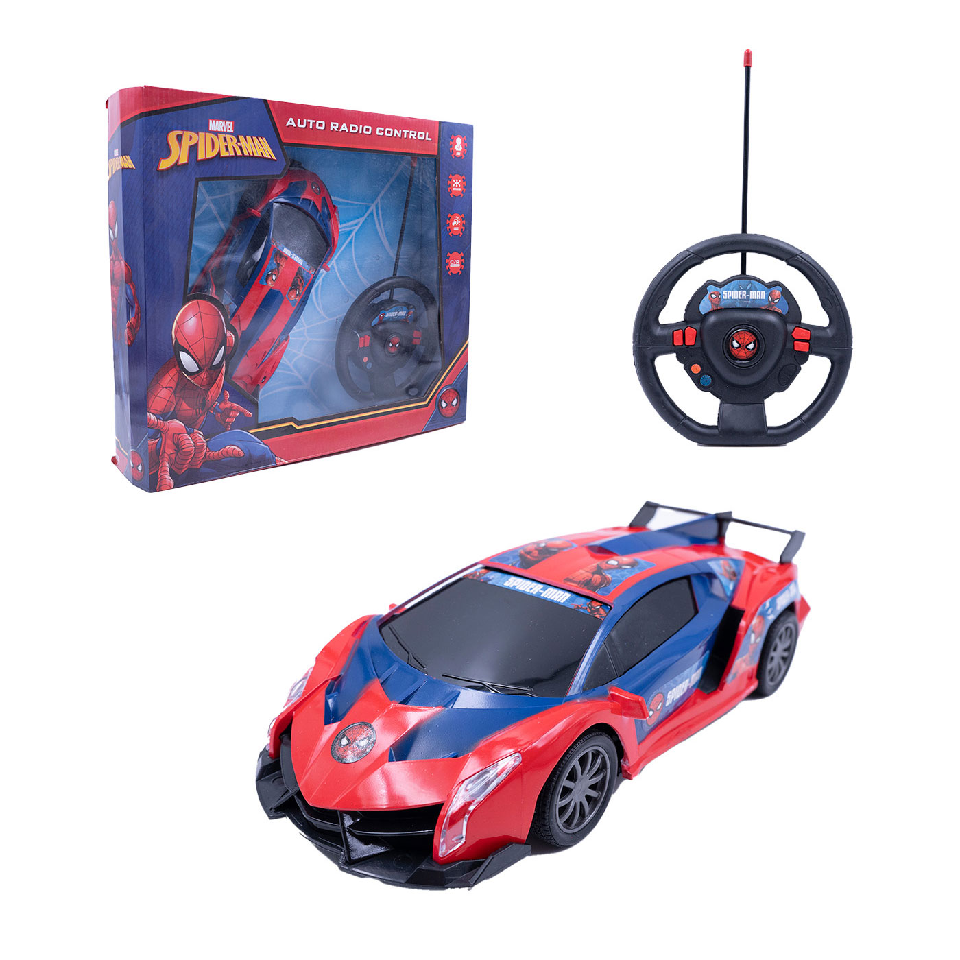 Auto Radio Control Spiderman Disney