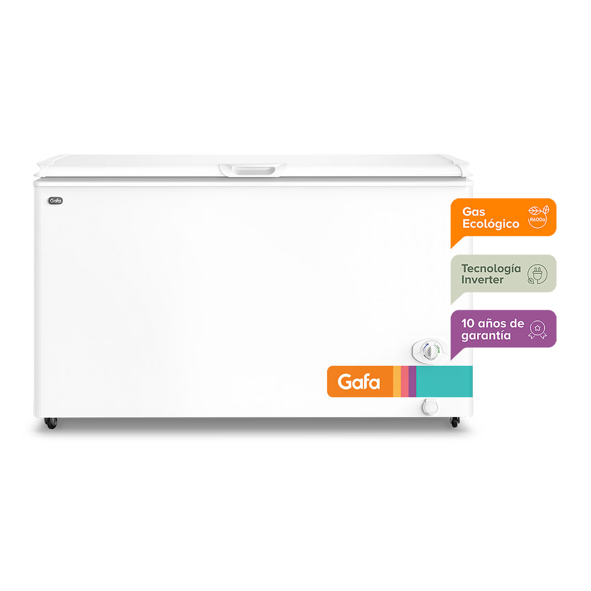 Freezer Horizontal Gafa Inverter 402 Lts FGHI400B-XL Blanco