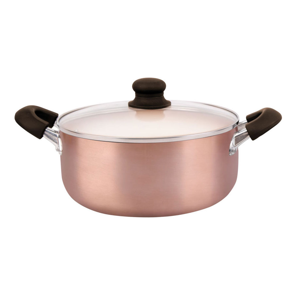 Cacerola Hudson de Aluminio 24 cm Cobre