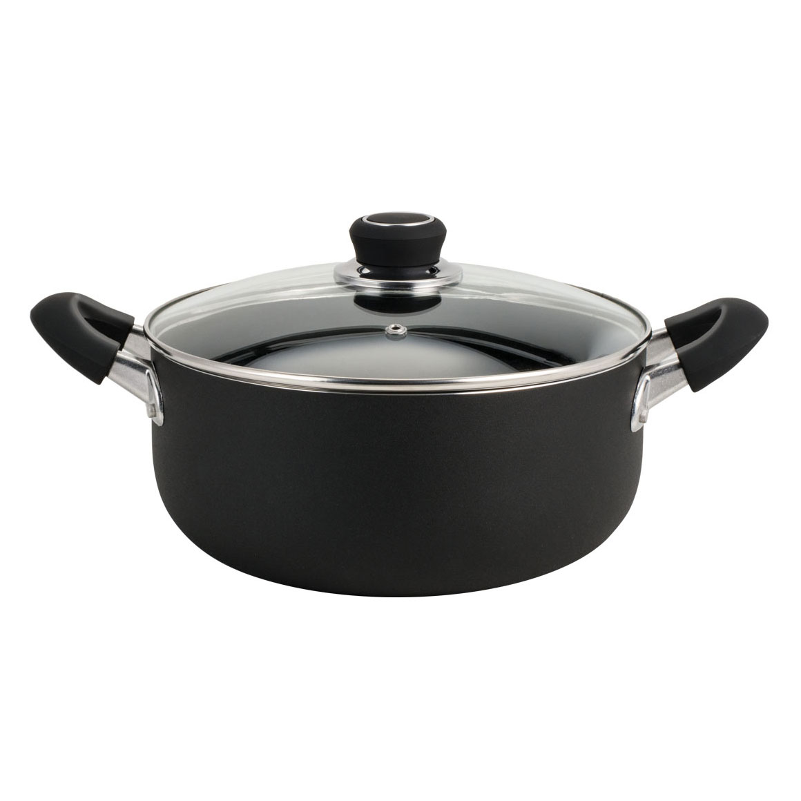 Cacerola Hudson de Aluminio 26 cm Negro