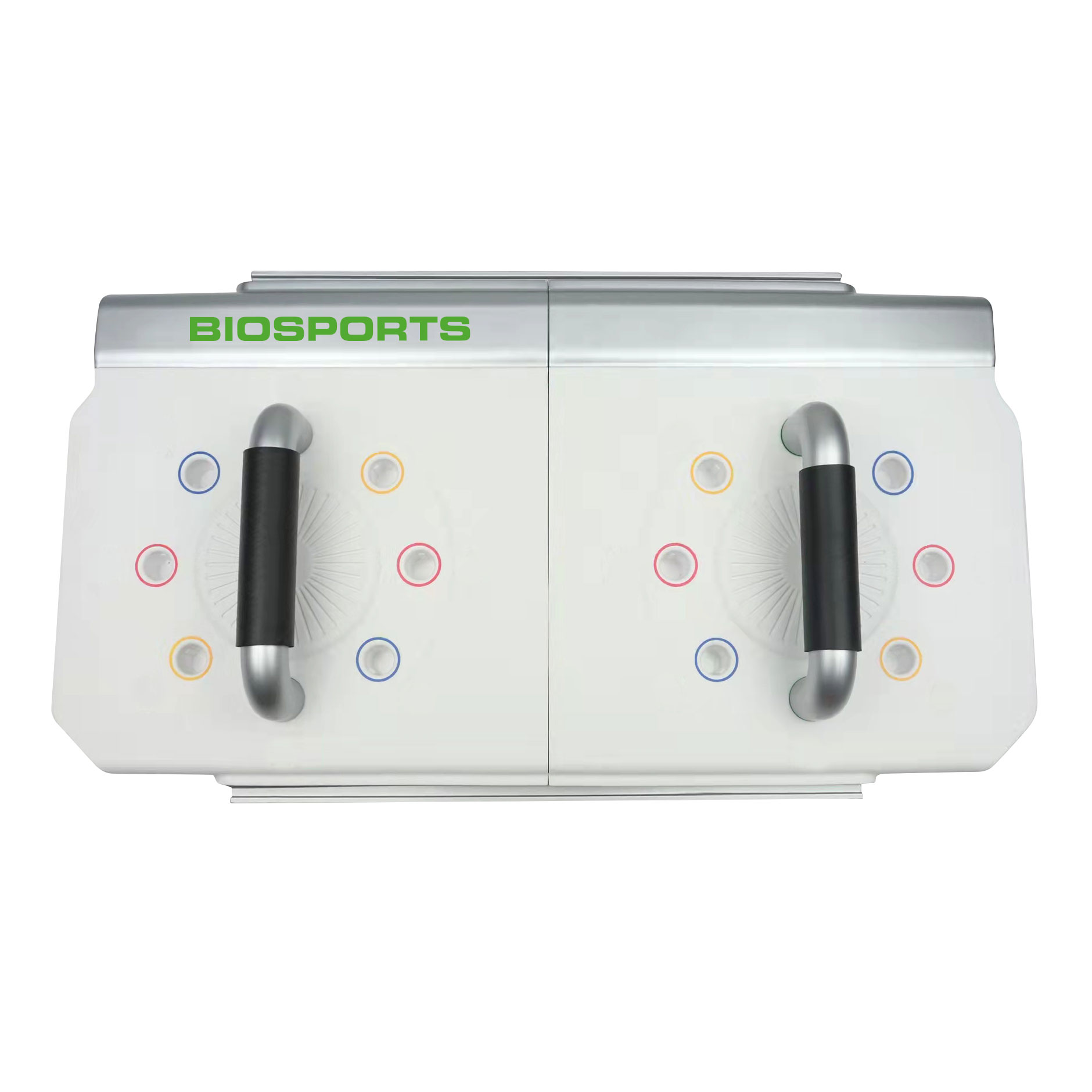 Tablero de Flexiones para Pectorales, Brazos y Hombros Biosports Blanco