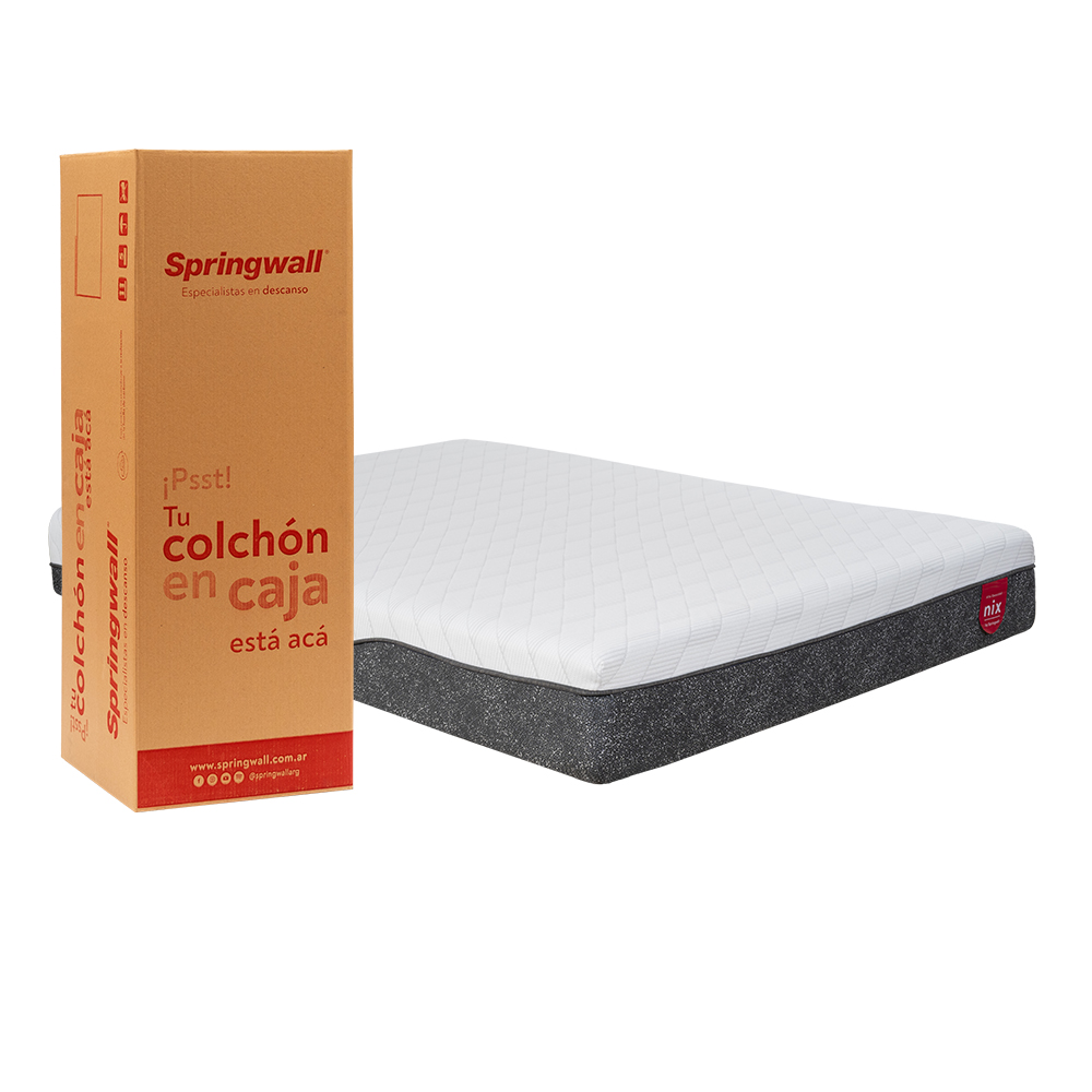Colchón De Espuma 2 Plazas 140x190 NIX Springwall