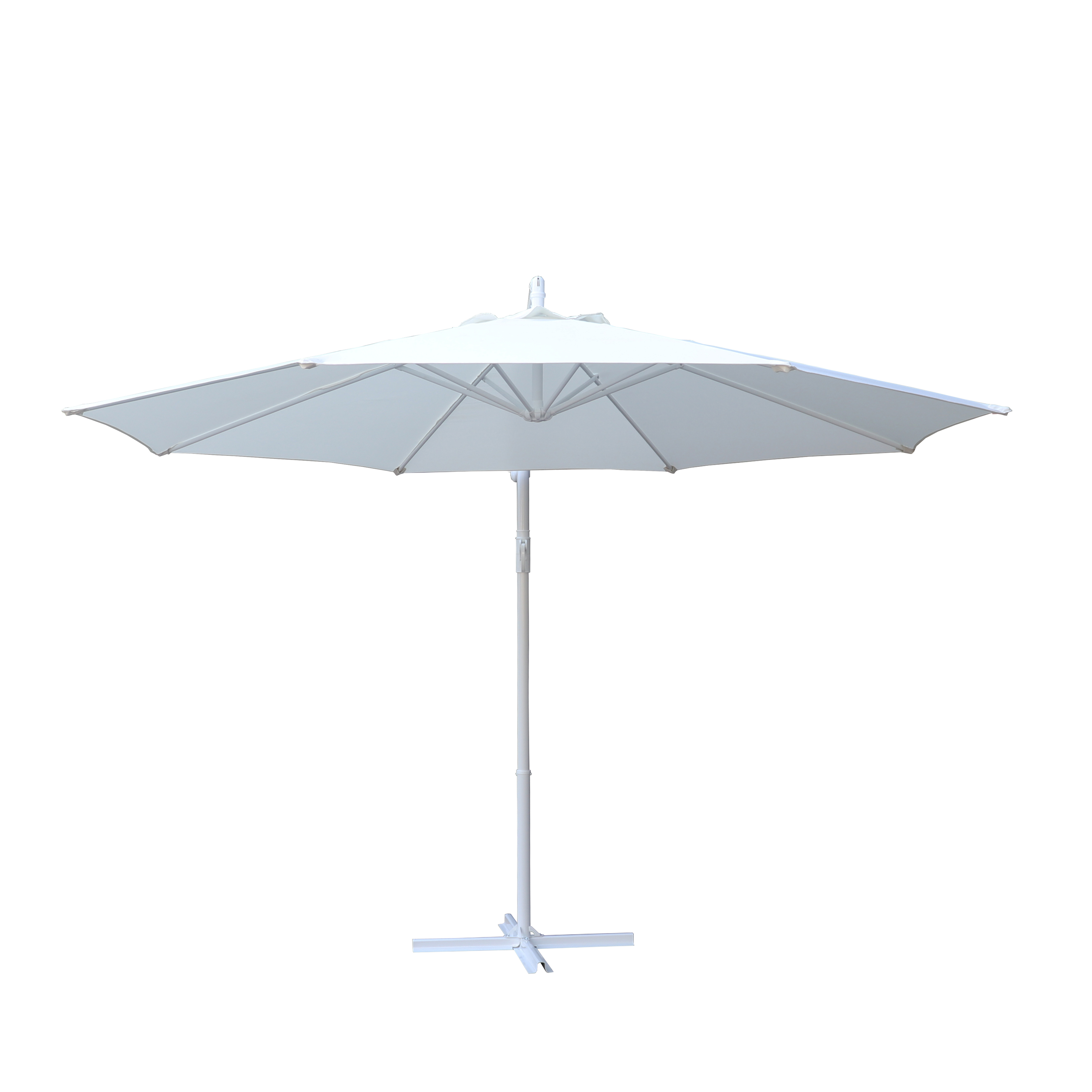 Sombrilla de Aluminio y Acero Crudo 3 Mts