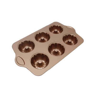 Bandeja Mini Amapola Ilko Antiadherente Cobre