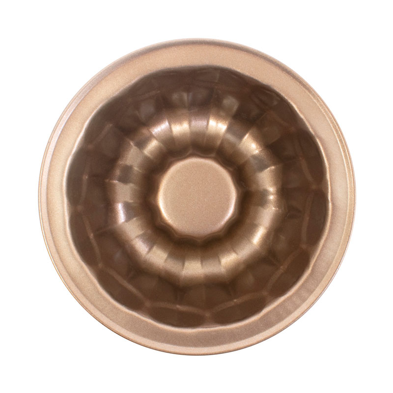 Set de Moldes Jazmines Antiadherente Cobre