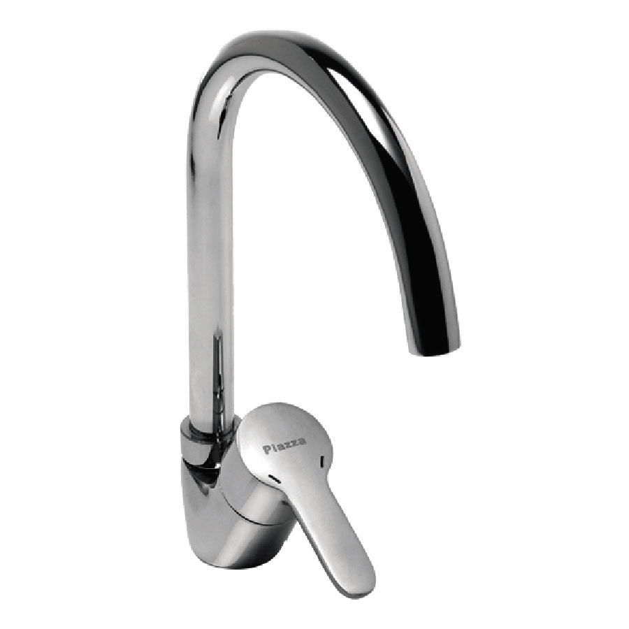 Grifería Cocina Mesada Pico Bar Monocomando Piazza Emblem