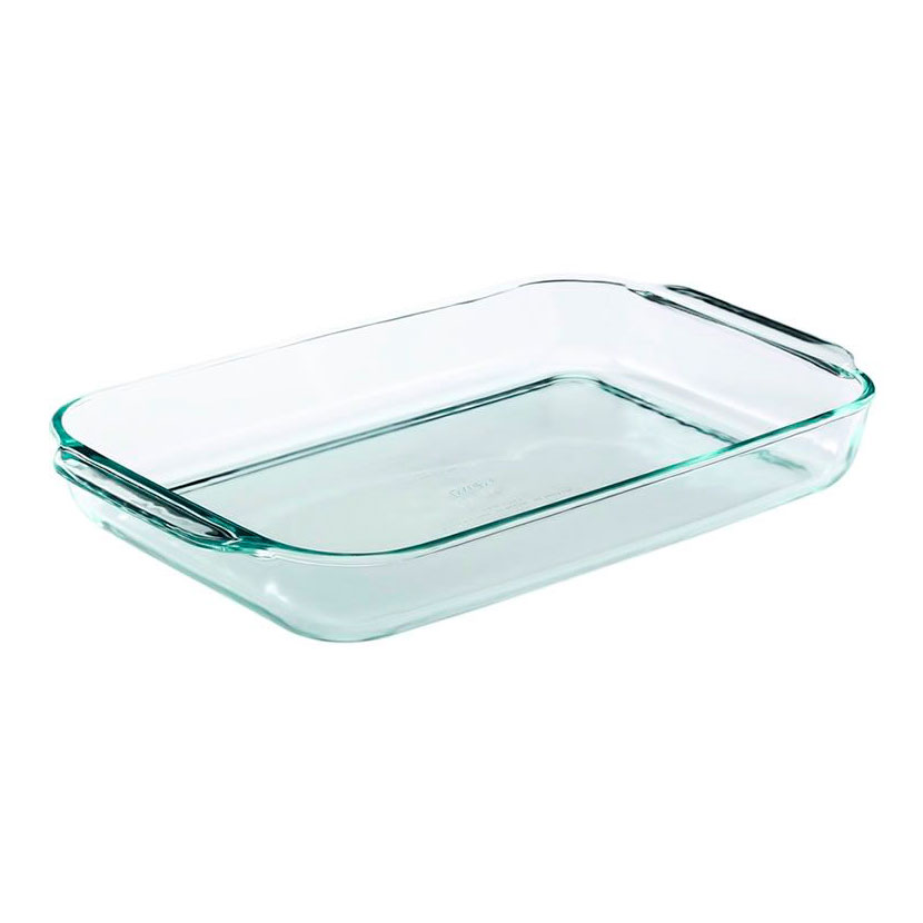 Fuente de Vidrio Pyrex Rectangular Basics 19x33cm