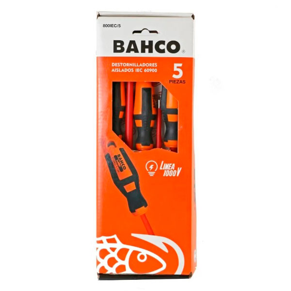 Set de Destornilladores Bahco x5 Piezas