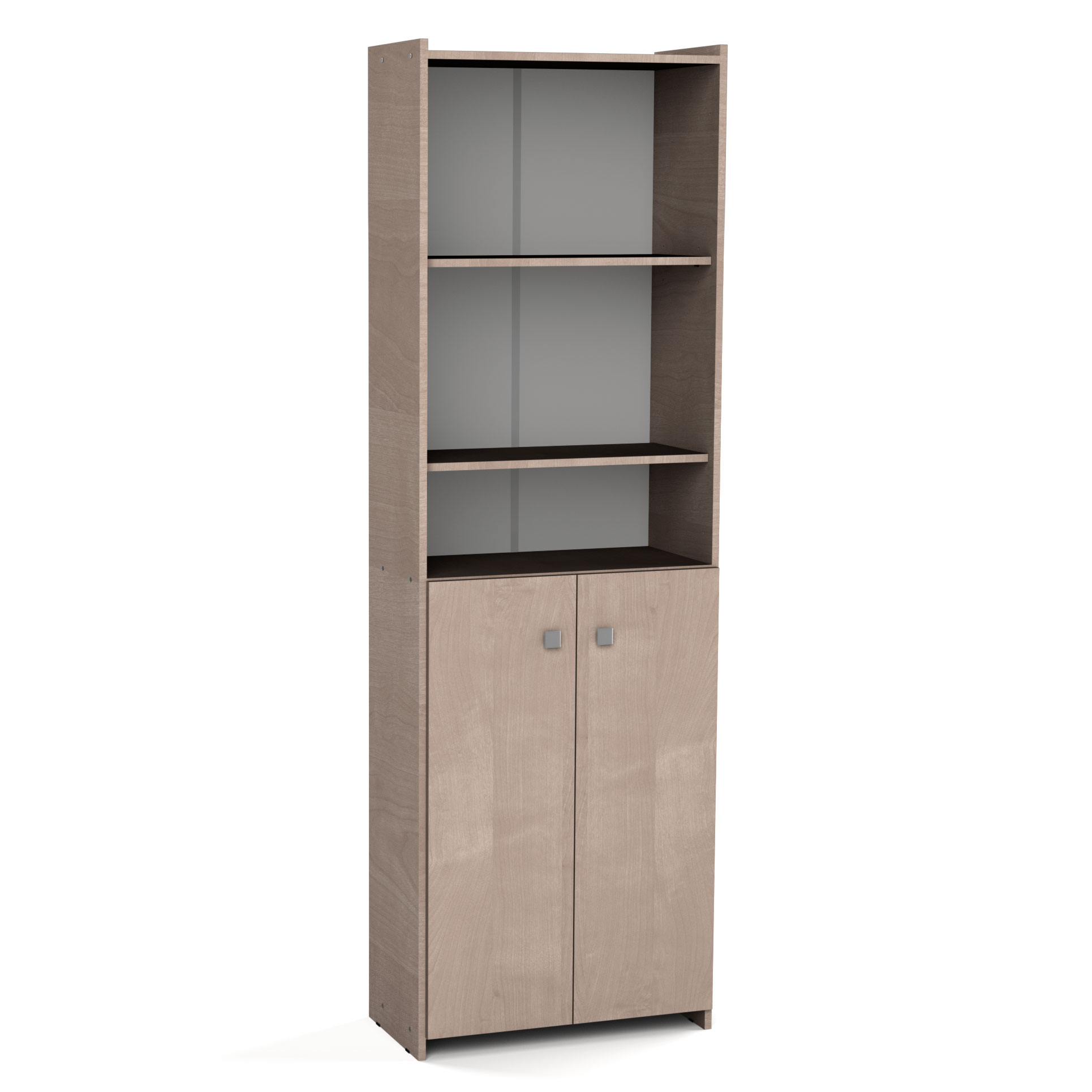 Biblioteca Muebles Orlandi 2 Puertas Abedul