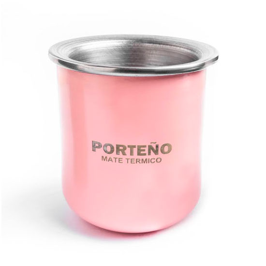 Mate Cimarrón con Bombilla Color Rosa