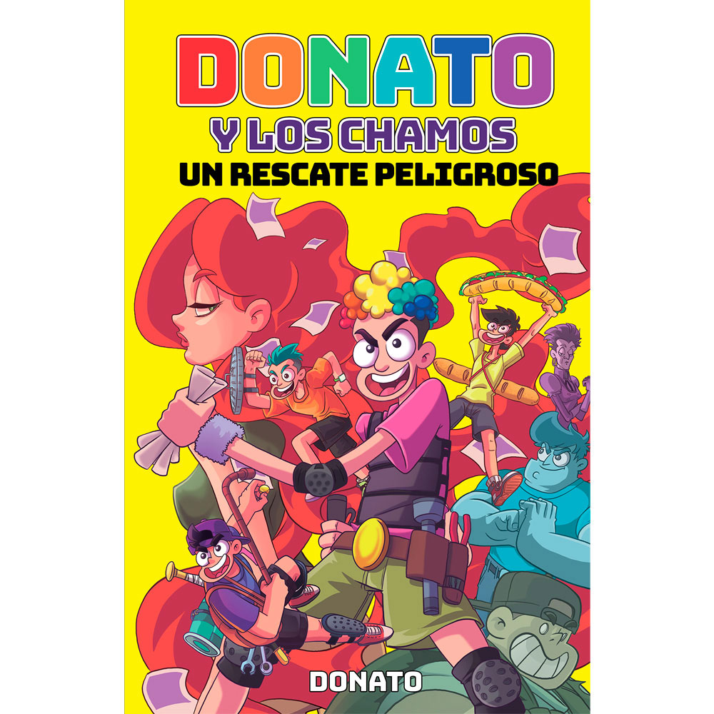 Libro Donato y Los Chamos. Un Rescate Peligroso Autor  Donato