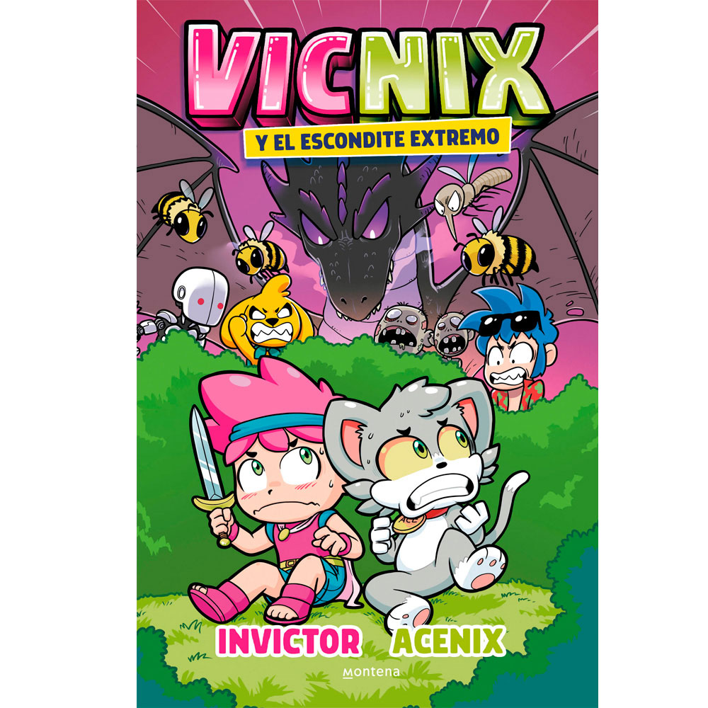 Libro Vicnix y El Escondite Extremo (Invictor y Acenix 3) Autor  Acenix/ Invictor