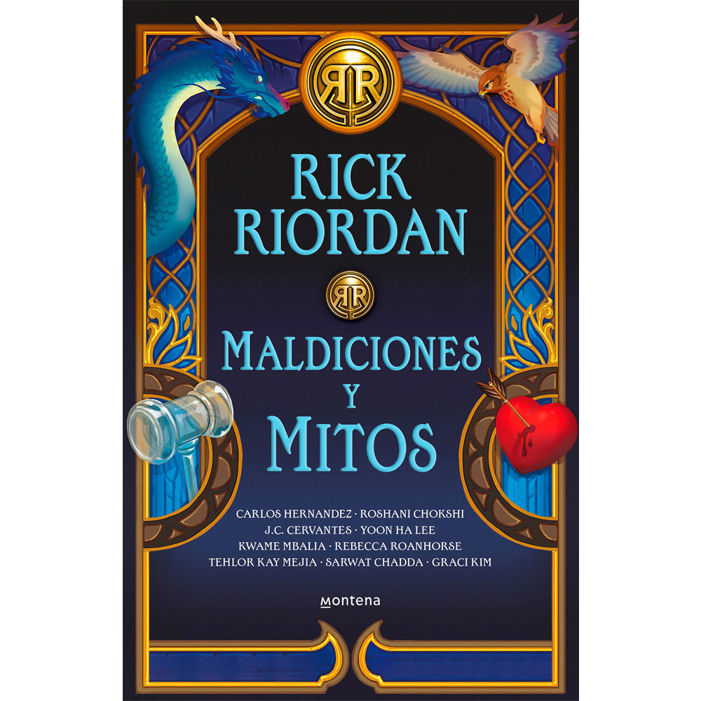 Libro Maldiciones y Mitos Autor Rick Riordan