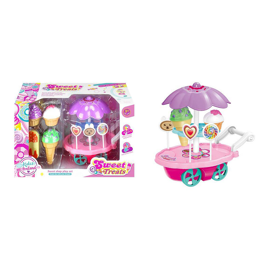 Súper Heladería Con Accesorios