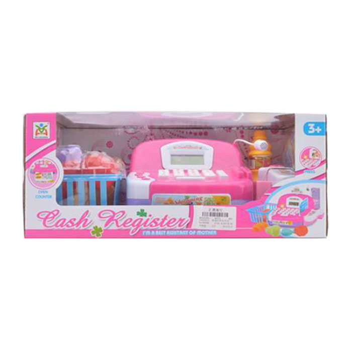 Súper Caja Registradora Con Accesorios