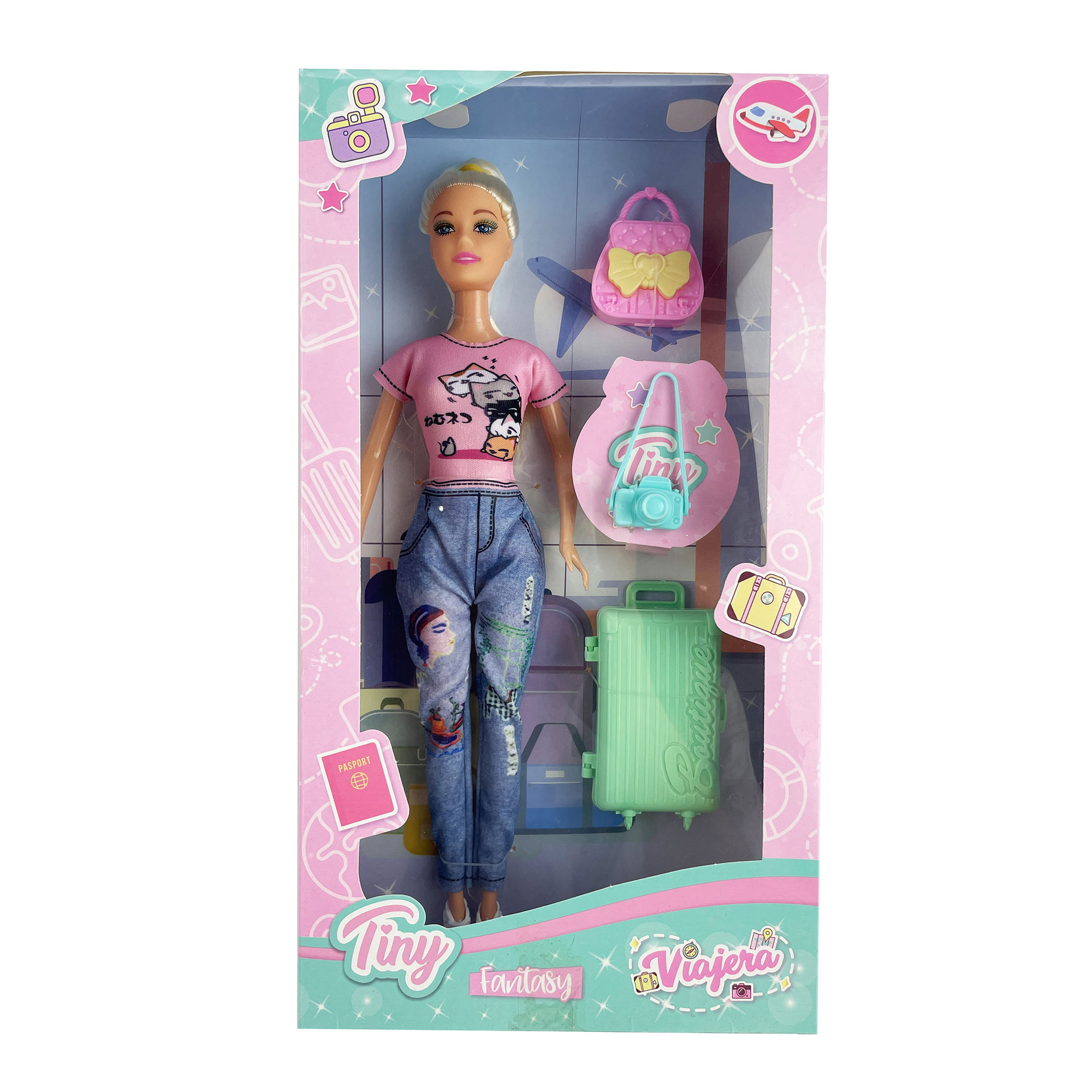 Muñeca Tiny Viajera