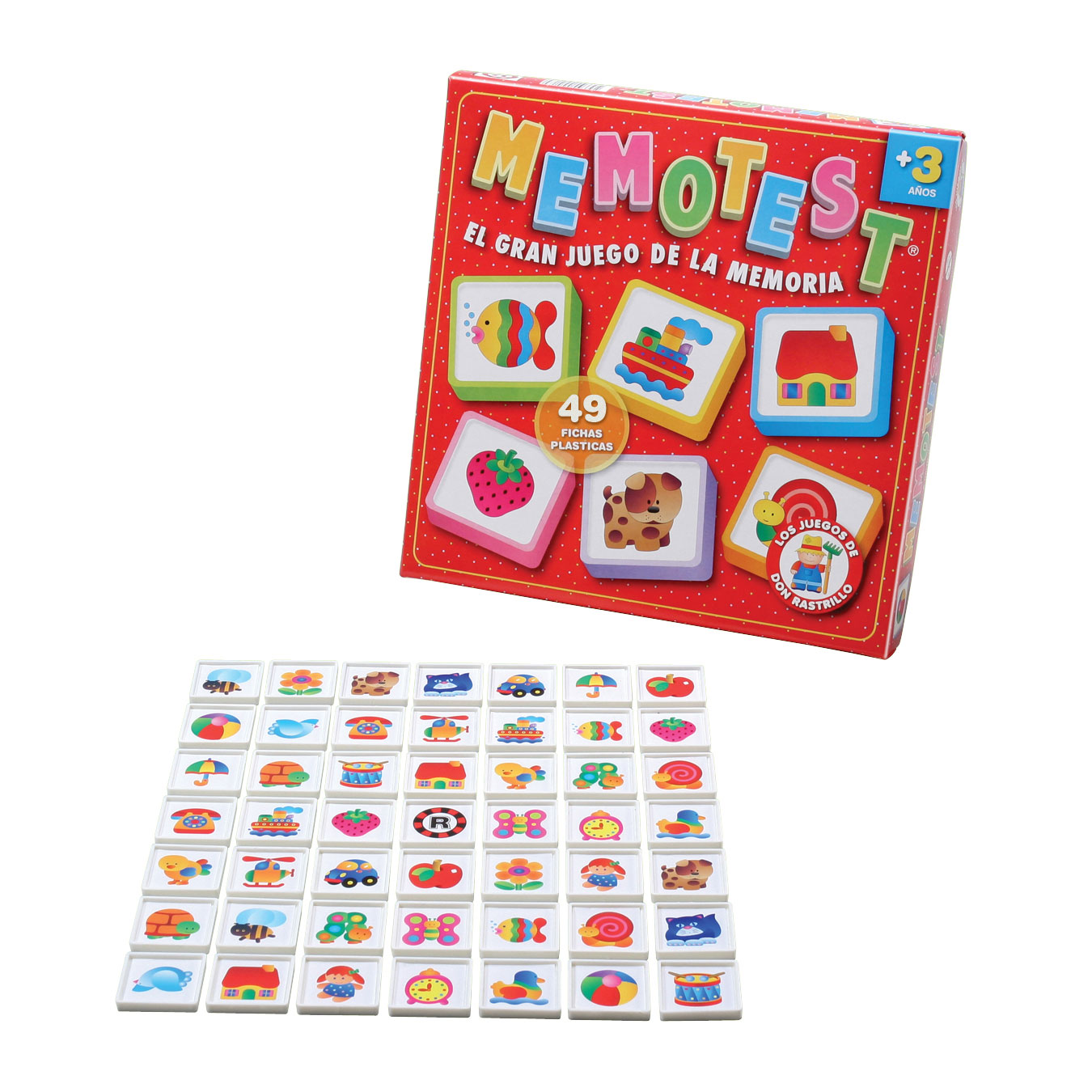 Juego de Mesa Memotes Infantil Ruibal