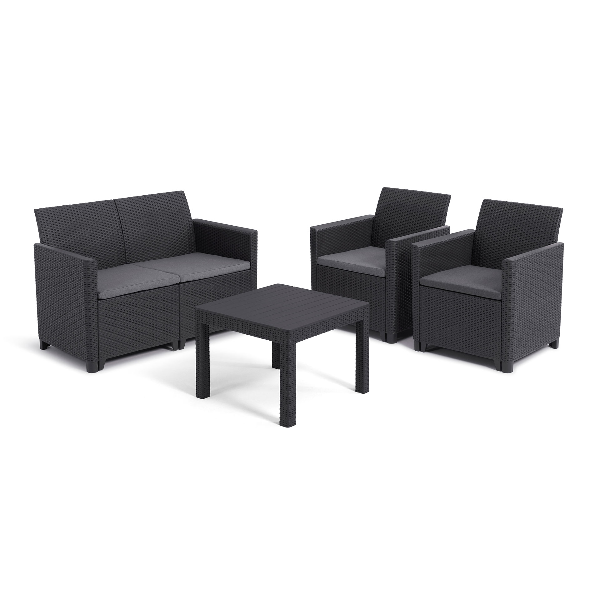 Set de Jardín Keter Claire Lounge 4 Piezas