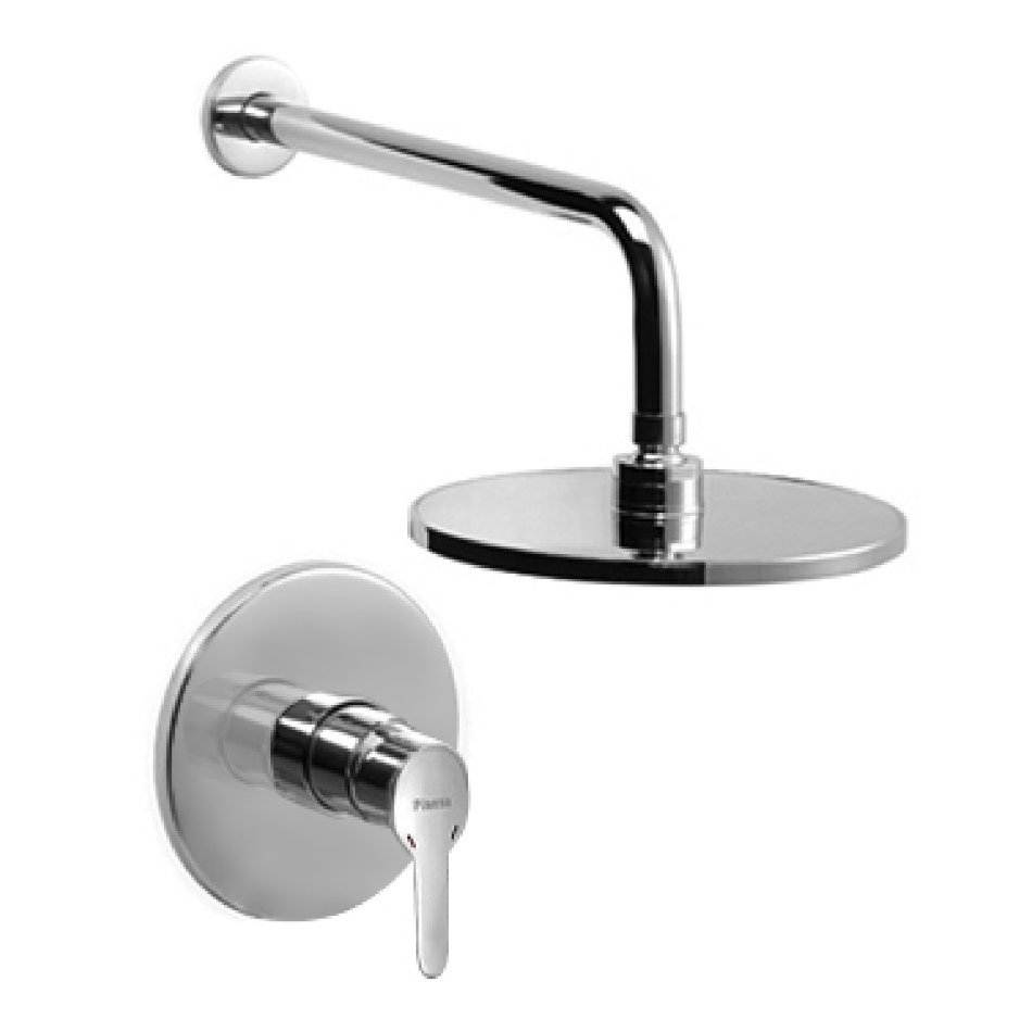 Grifería Ducha De Embutir Monocomando Sin Transferencia Piazza Emblem