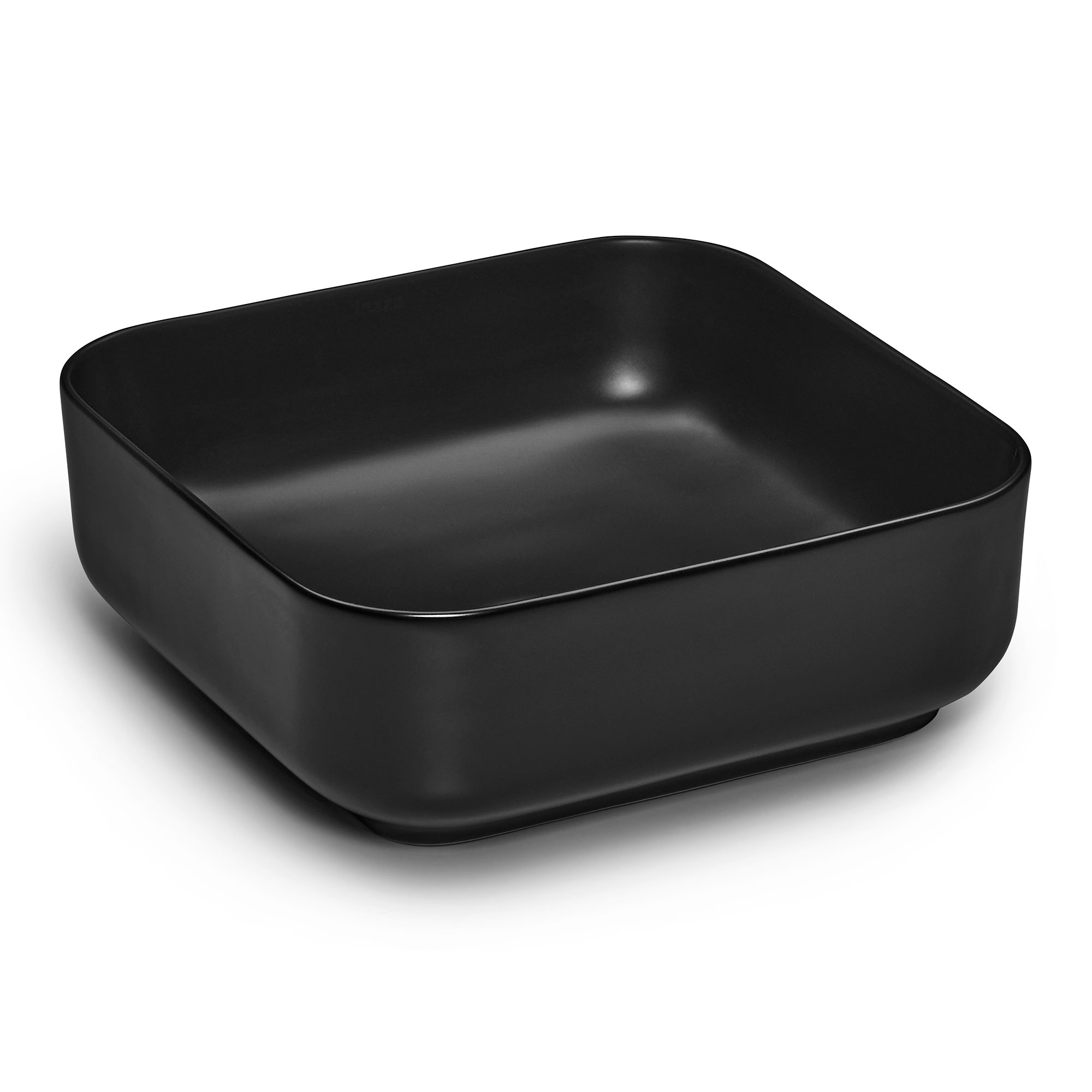 Bacha Sanitaria De Apoyar Cuadrada Piazza 38,5x38,5x14 cm