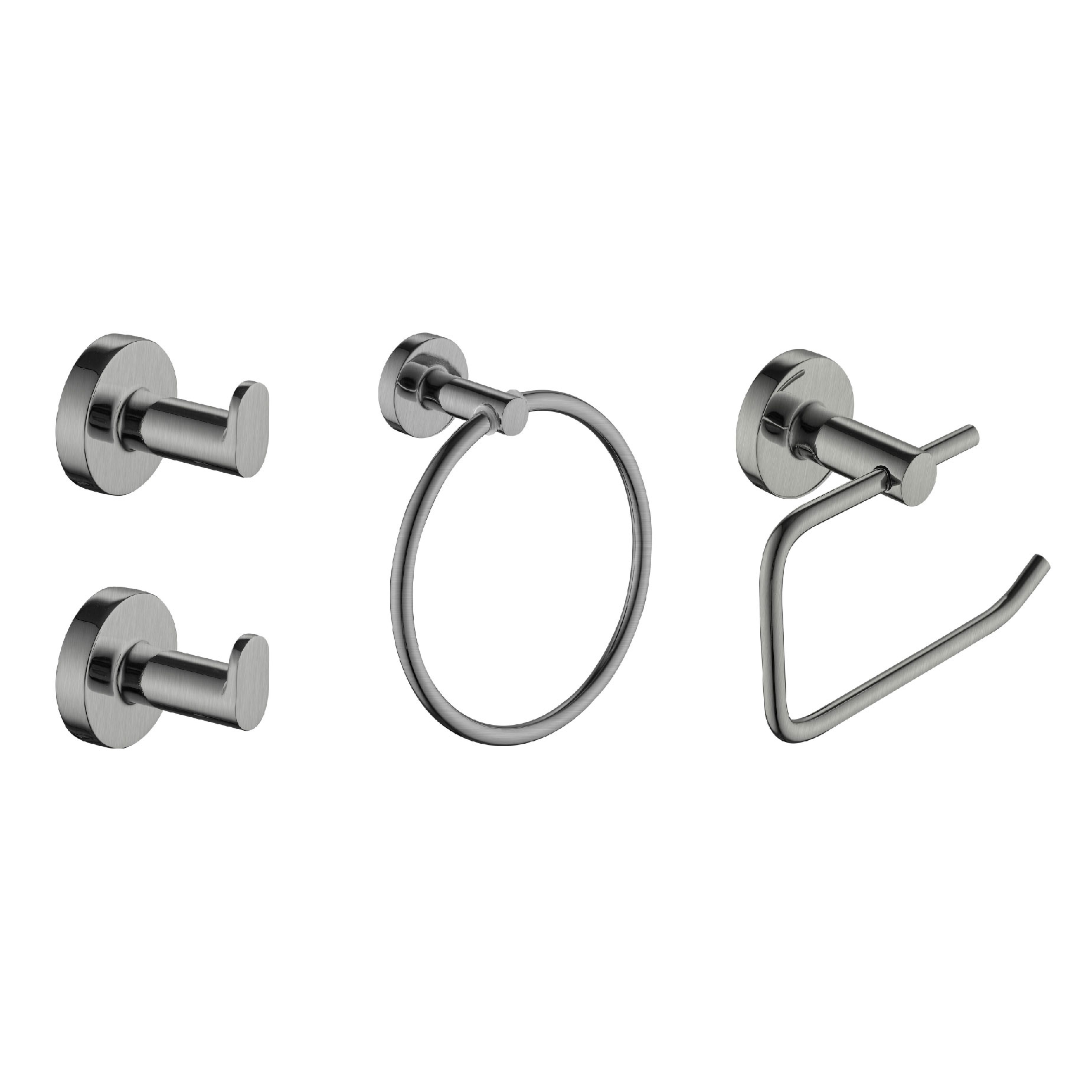 Set 4 Piezas Acero Inoxidable Piazza Sensus