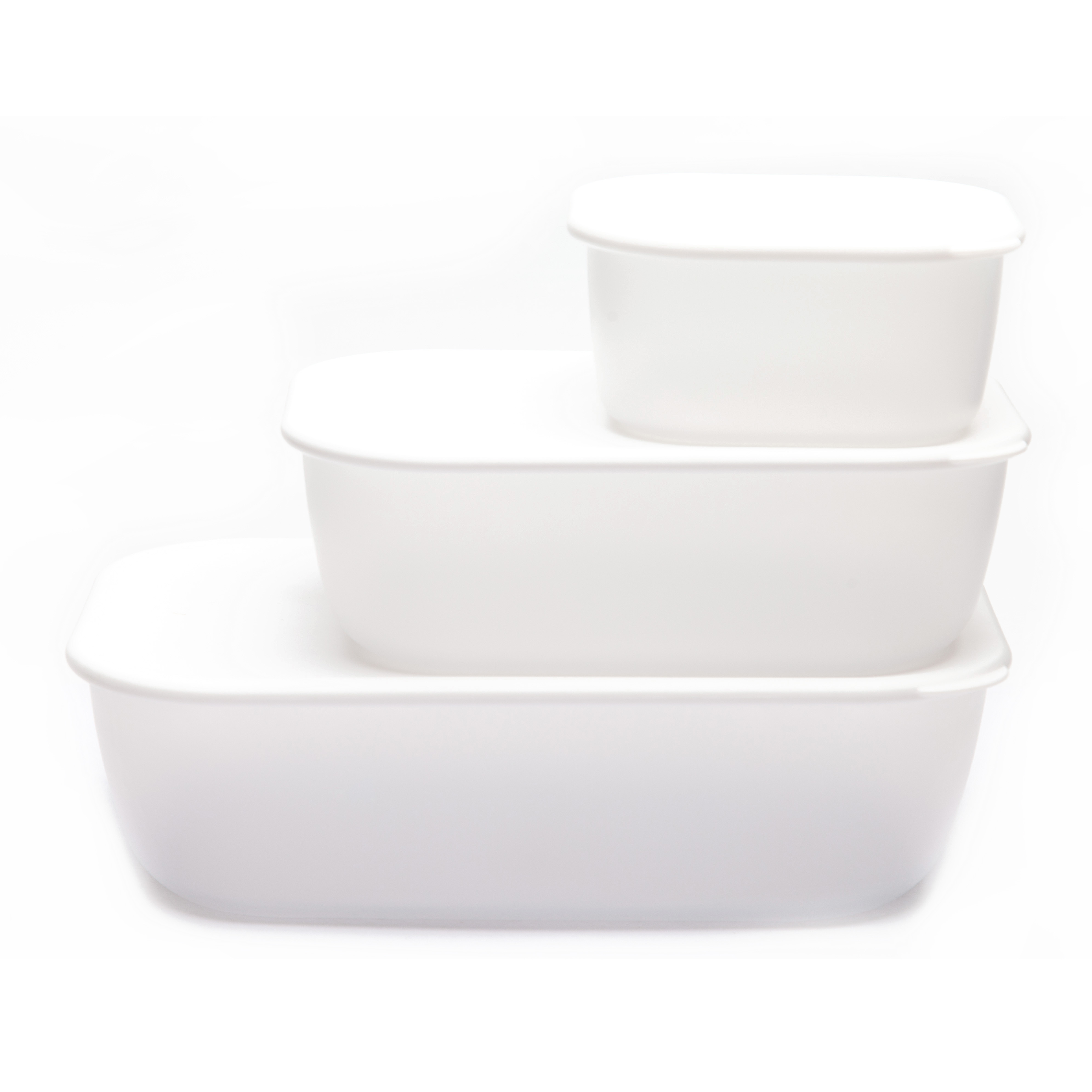 Set x3 Organizadores Hérmeticos Bipo Blanco