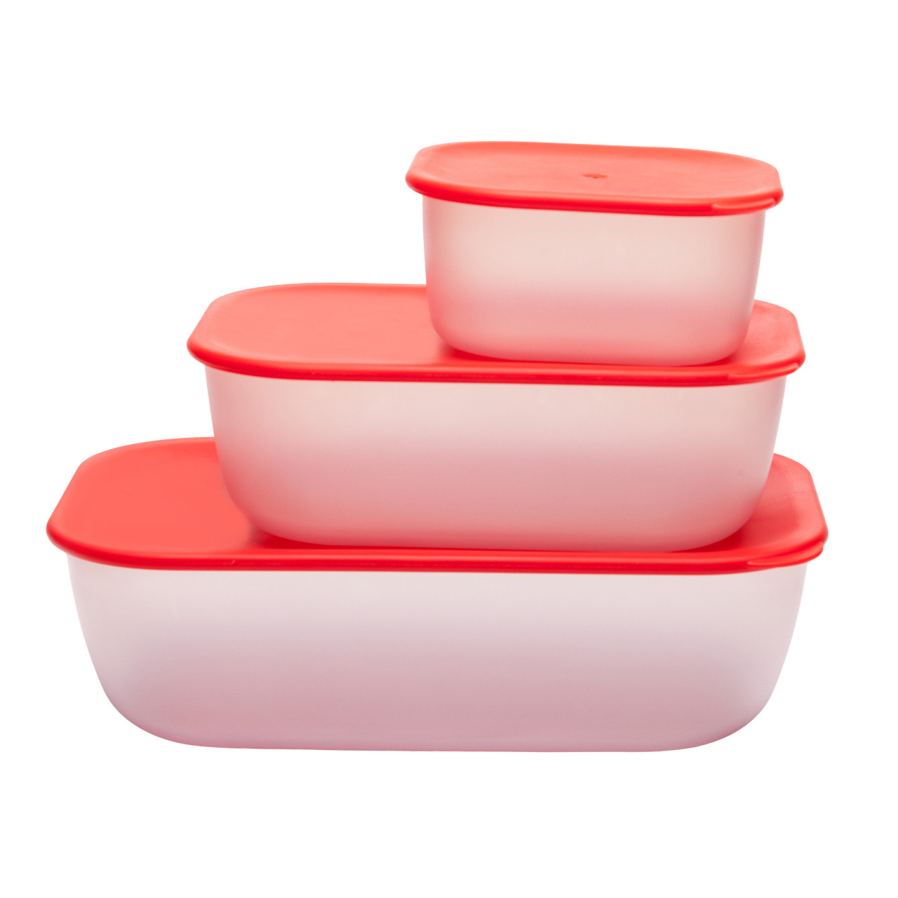 Set x3 Organizadores Hérmeticos Bipo Rojo