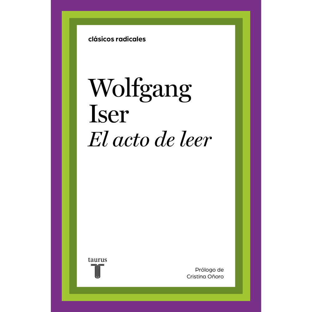 Libro El Acto De Leer Autor Wolfgang Iser