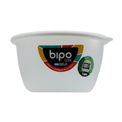 Organizador Hérmetico Bipo 500ml Blanco 