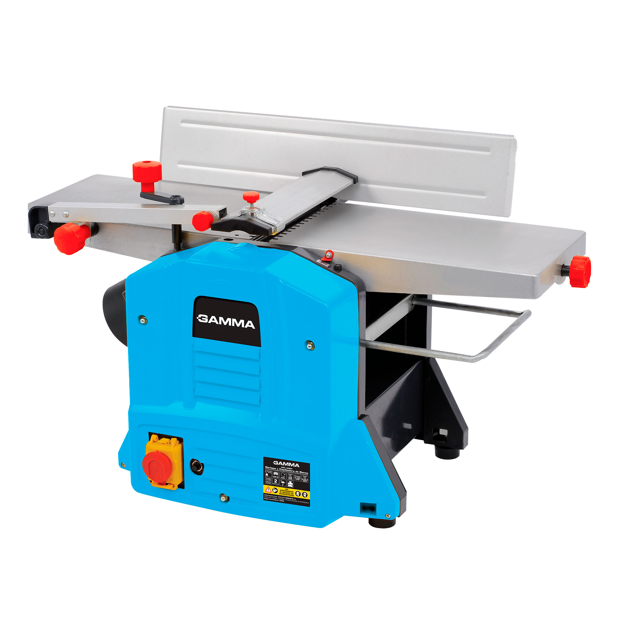 Garlopa y Cepilladora de Banco Gamma 1500W 8"