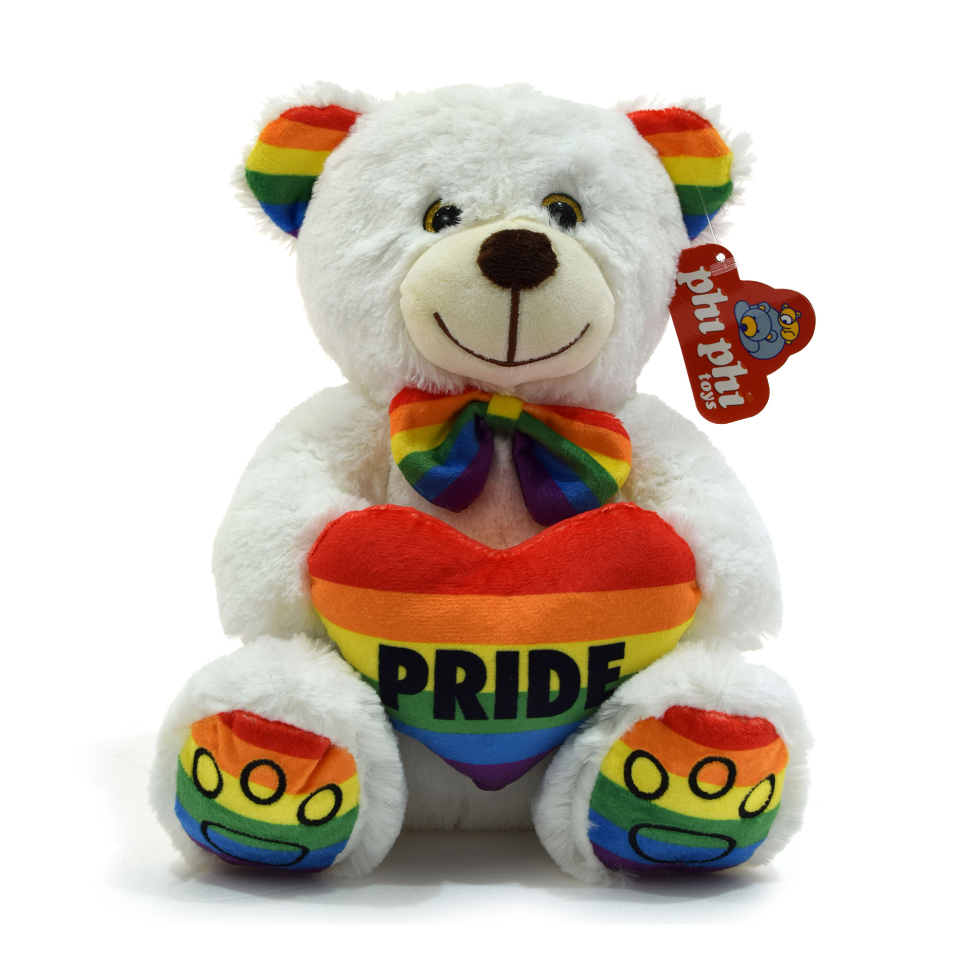 Peluche Oso Orgullo Pride Con Sonido 25Cm