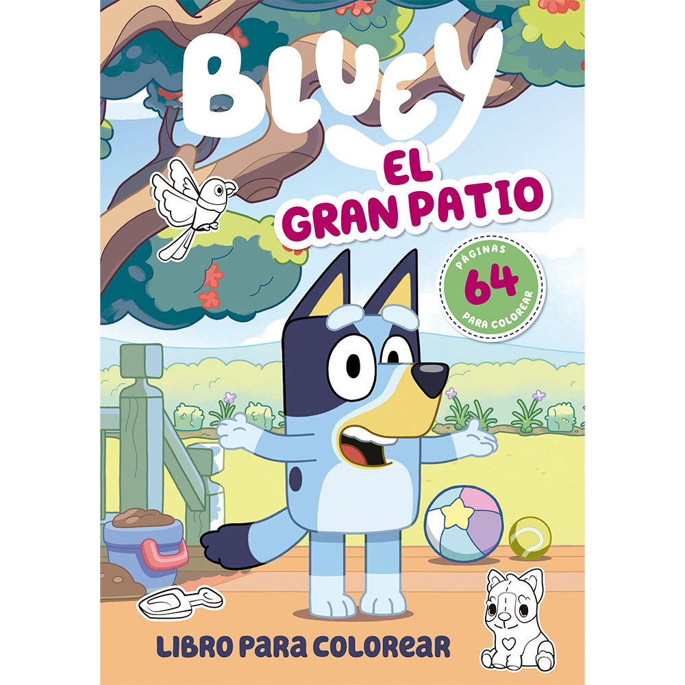 Libro Bluey: El Gran Patio Autor  Bluey