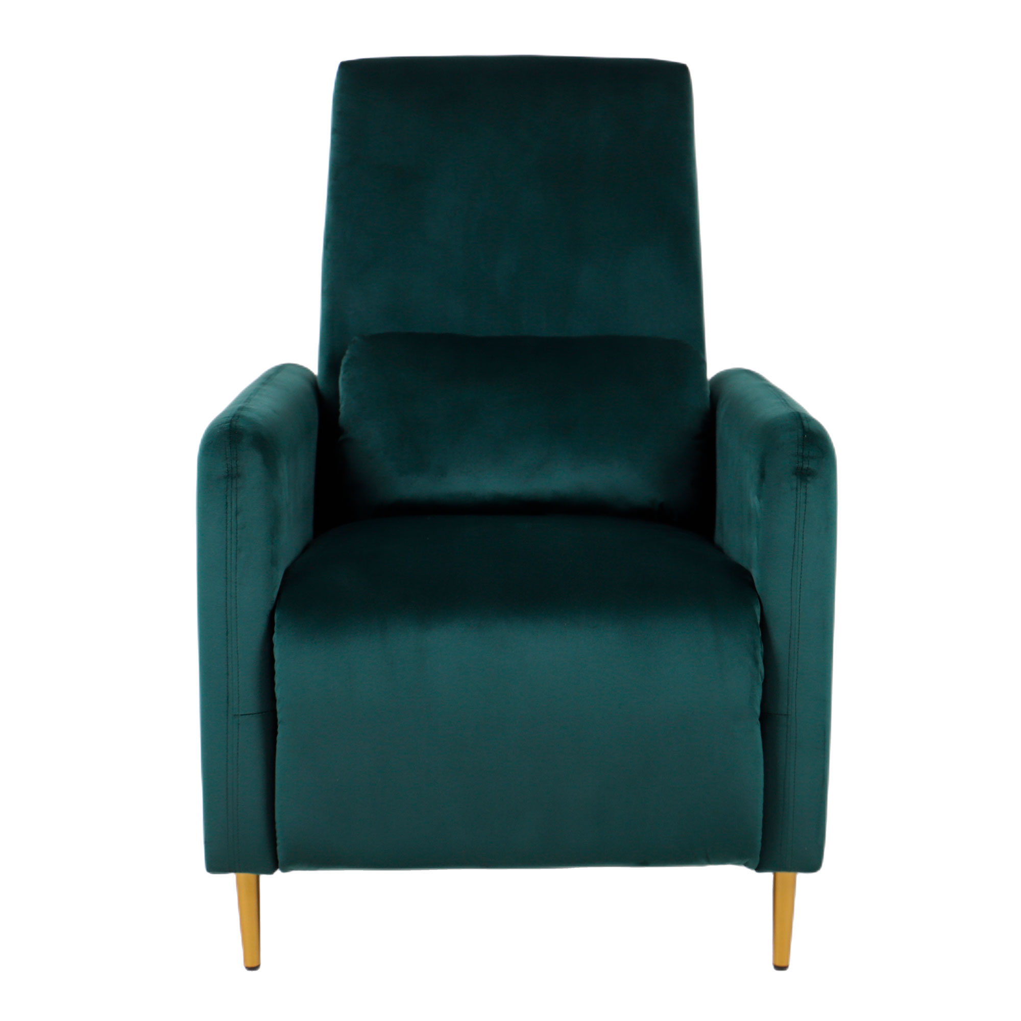 Sillón Reclinable Relaxer Pana Verde